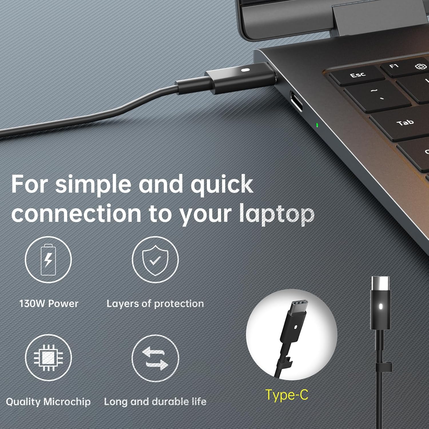 Alimentatore USB-C 130W per Dell XPS e Precision - immagine 3