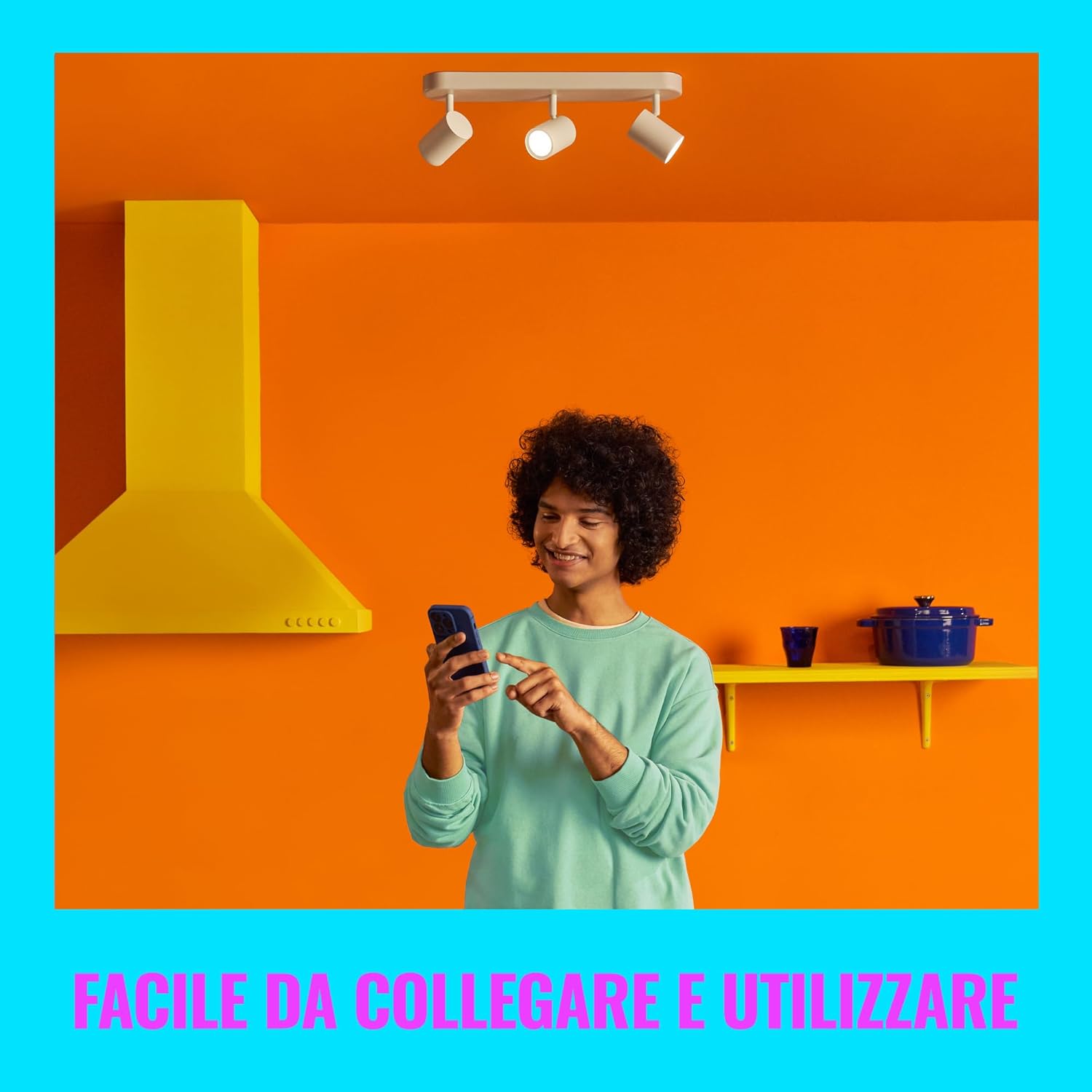 Wiz Faretto Smart Imageo WiFi 5W, Bianco - immagine 5