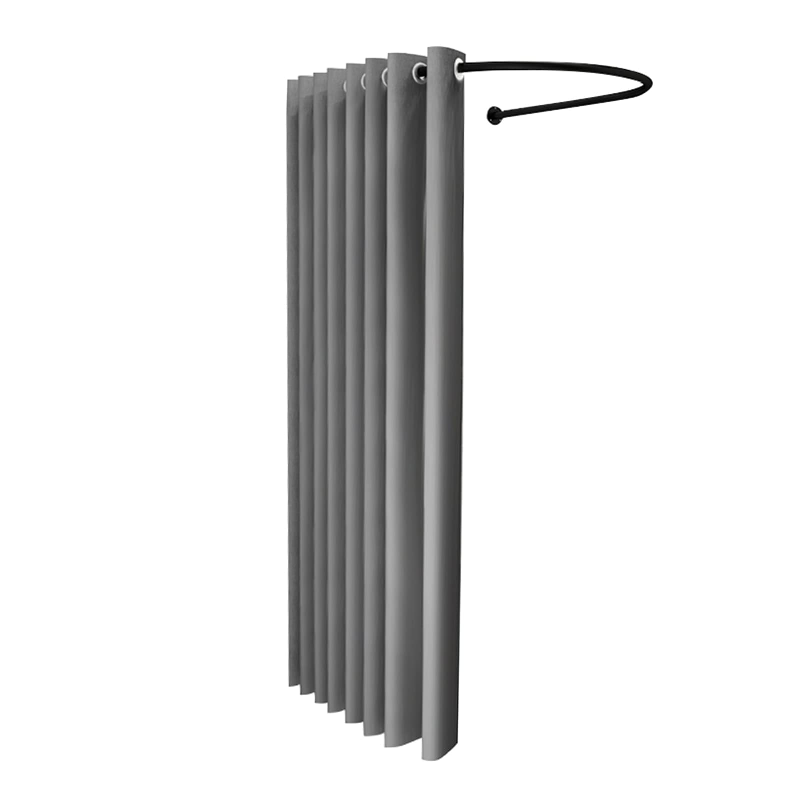 Ximsphy Camerino Portatile con Tende a U (100x95cm), Grigio