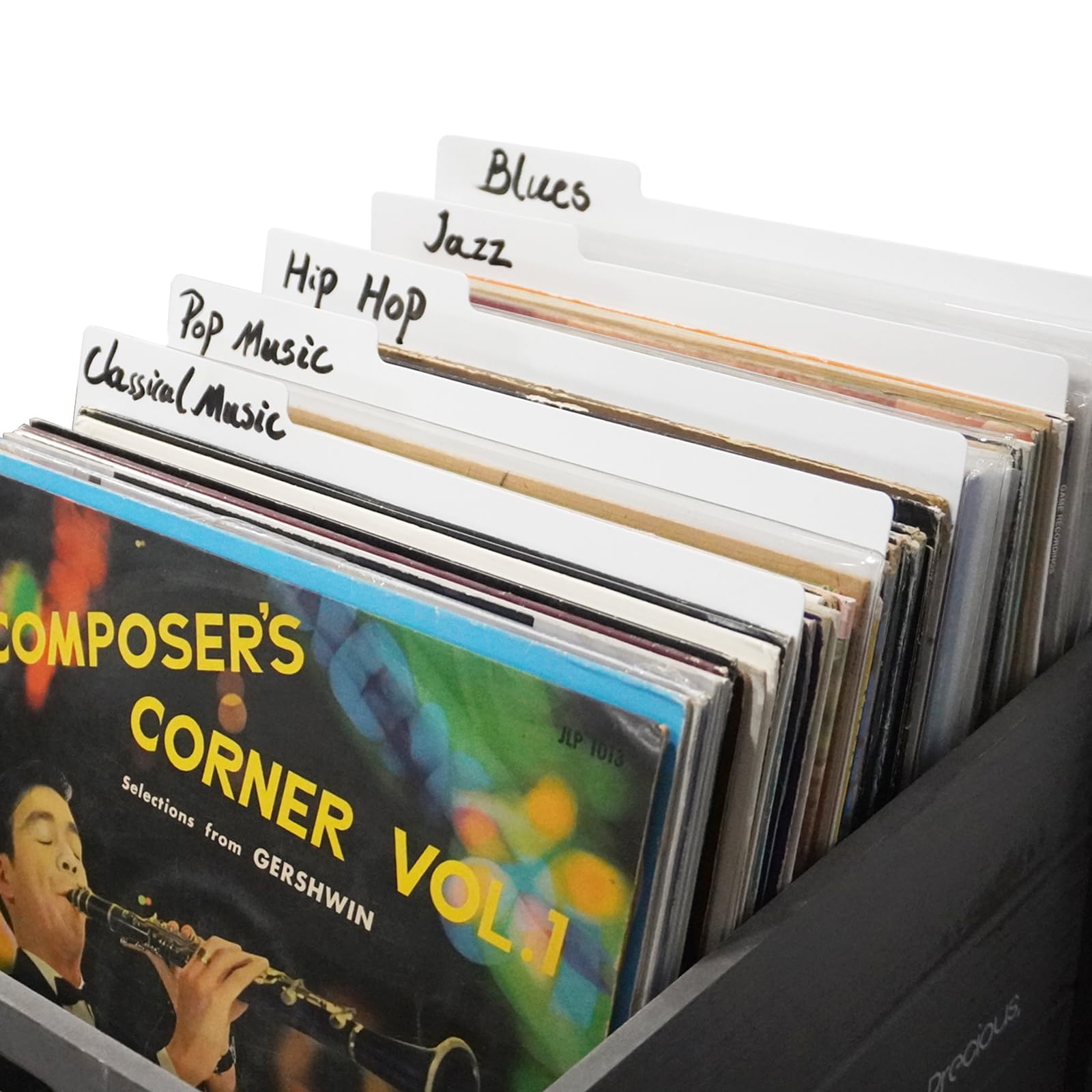 Divisori per Dischi in Vinile 30,5 cm, Bianchi (20 pezzi)