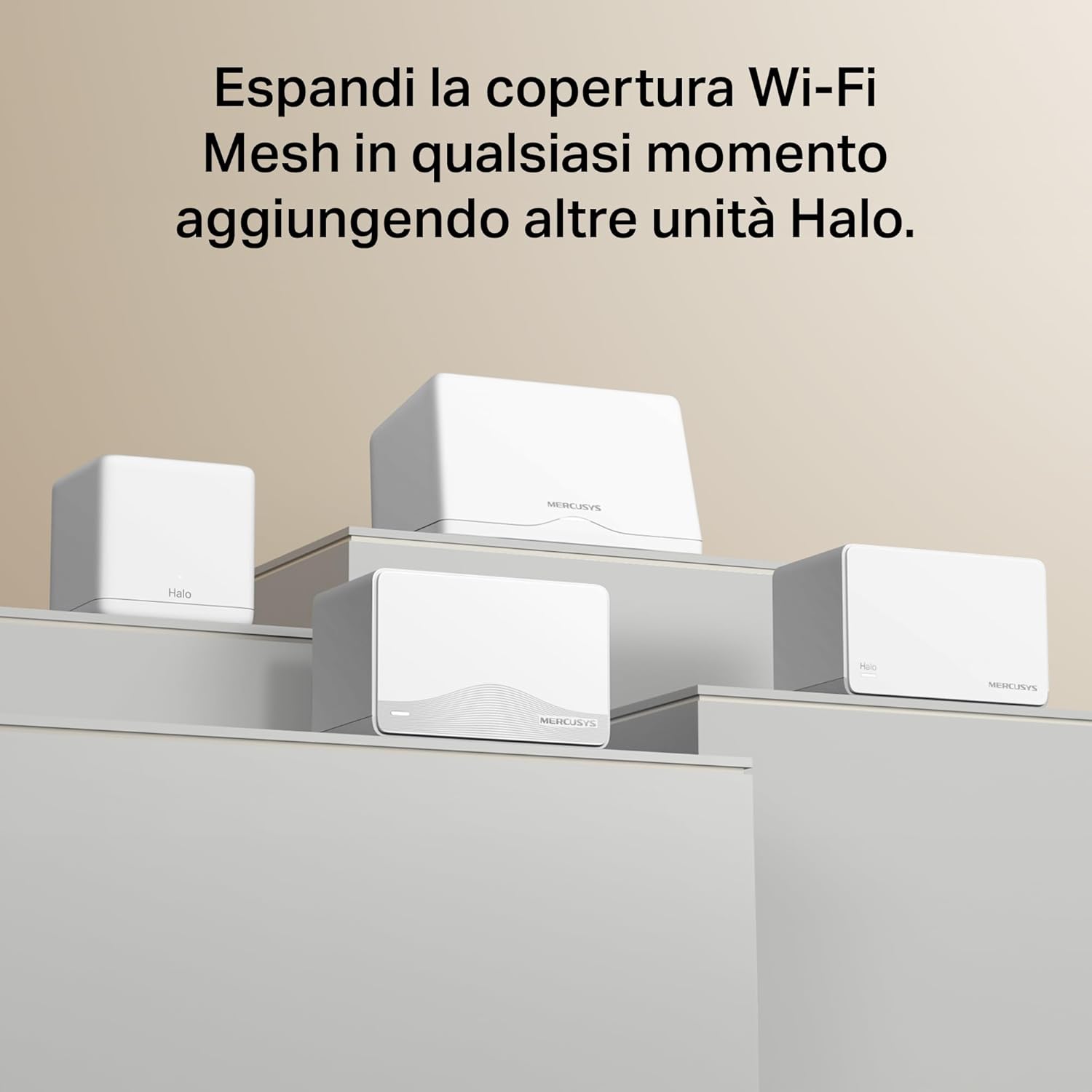 Mercusys Halo H3600BE (3-Pack) - Sistema Mesh Wi-Fi 3600 Mbps - immagine 7