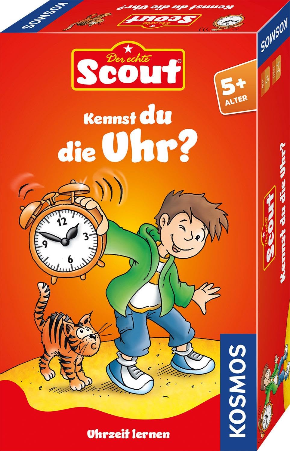 Kosmos 710545 - Scout - Kennst du die Uhr?, White