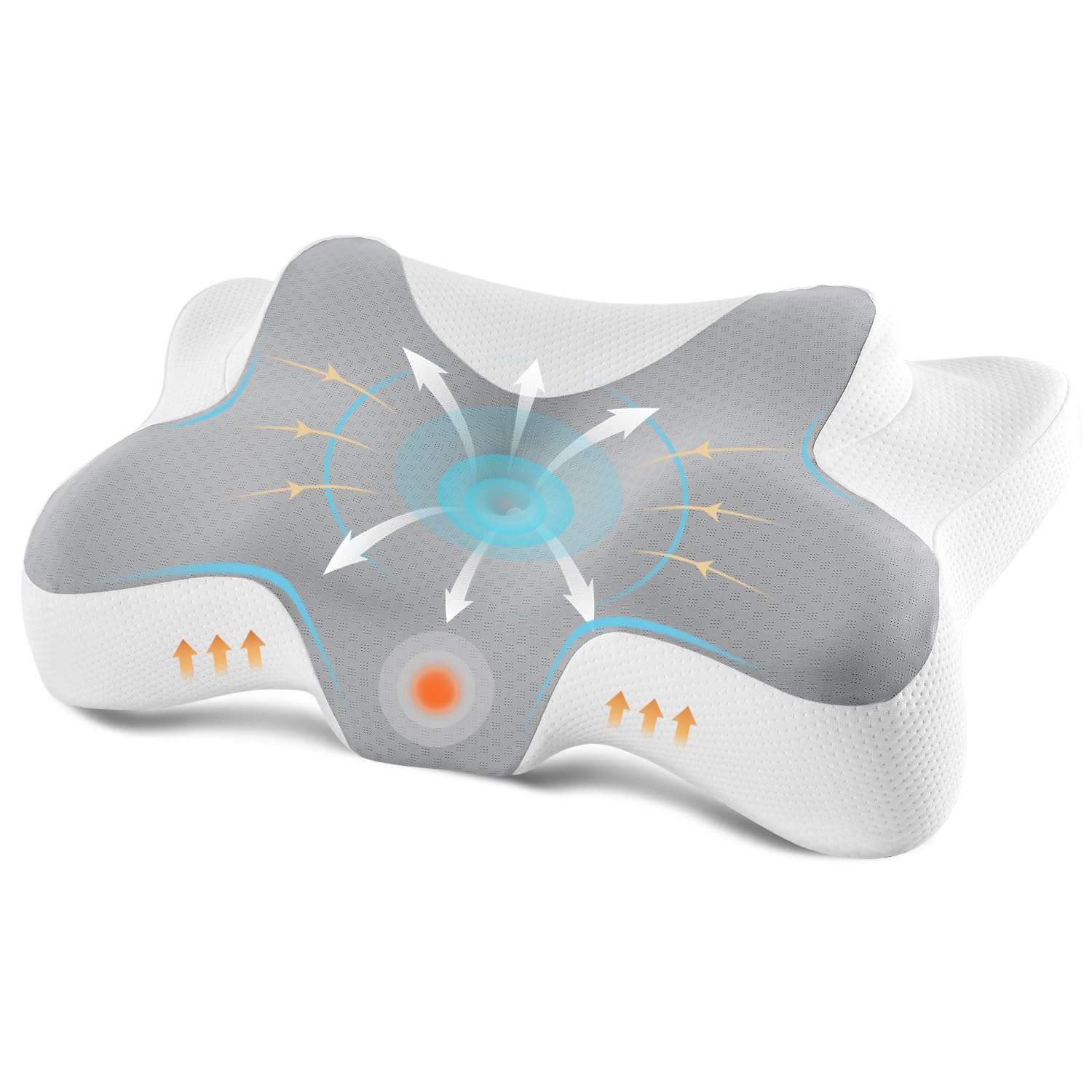 Donama Cuscino Cervicale Ergonomico 66x37x13cm