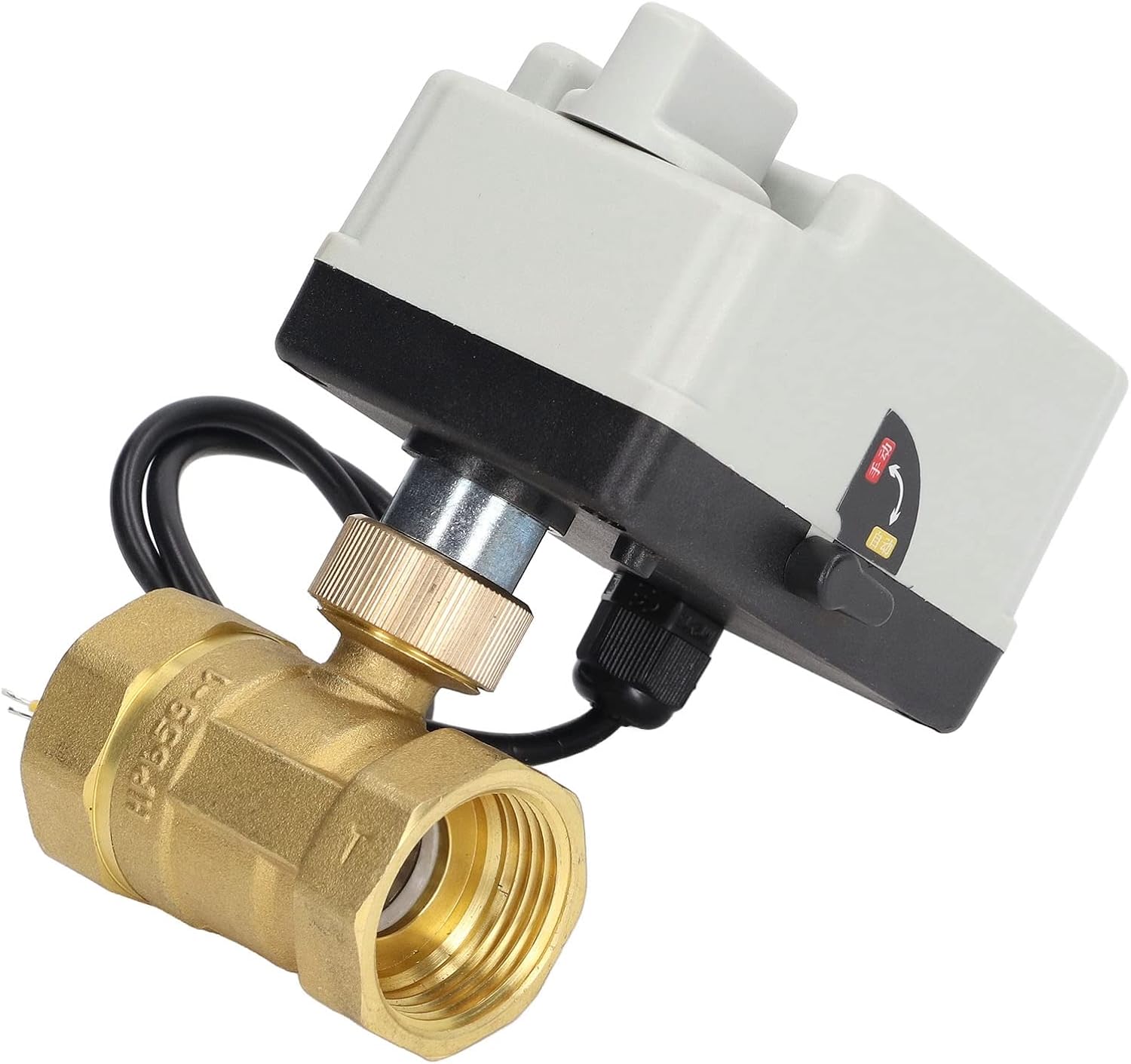 Valvola a Sfera Motorizzata 2 Vie DN25 Ottone AC220V - immagine 8