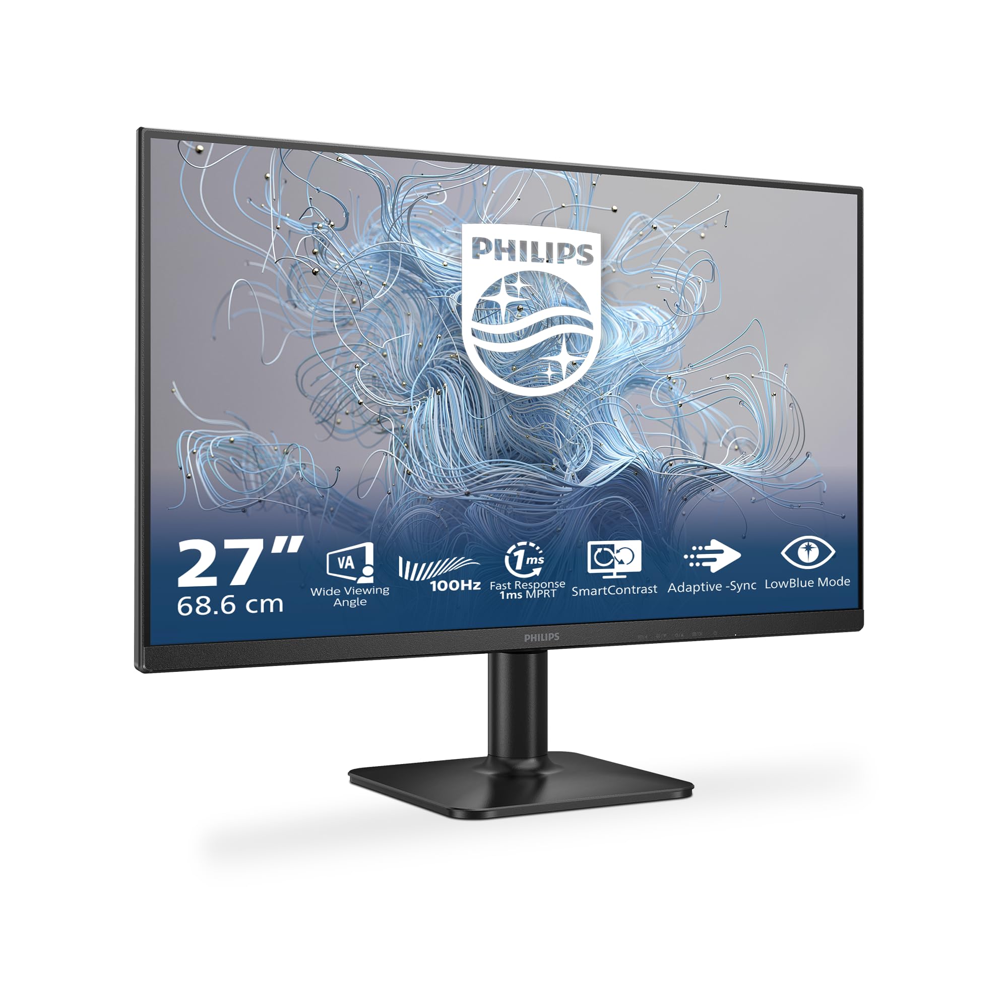 Philips 27E2N1100L - Monitor Full HD 27" 100 Hz, Nero