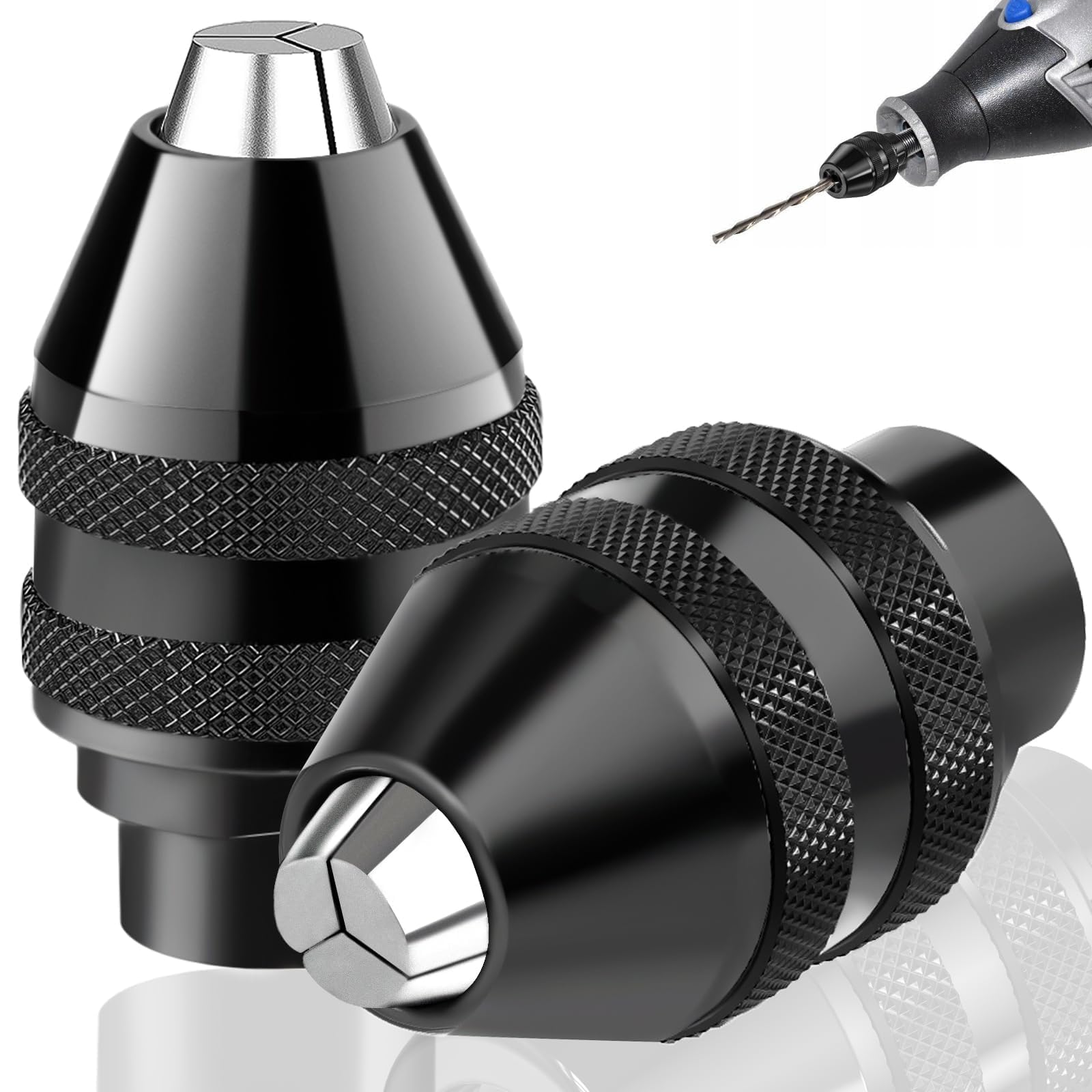 Mandrino Trapano 2 Pcs 4486 per Dremel 1/32 1/8