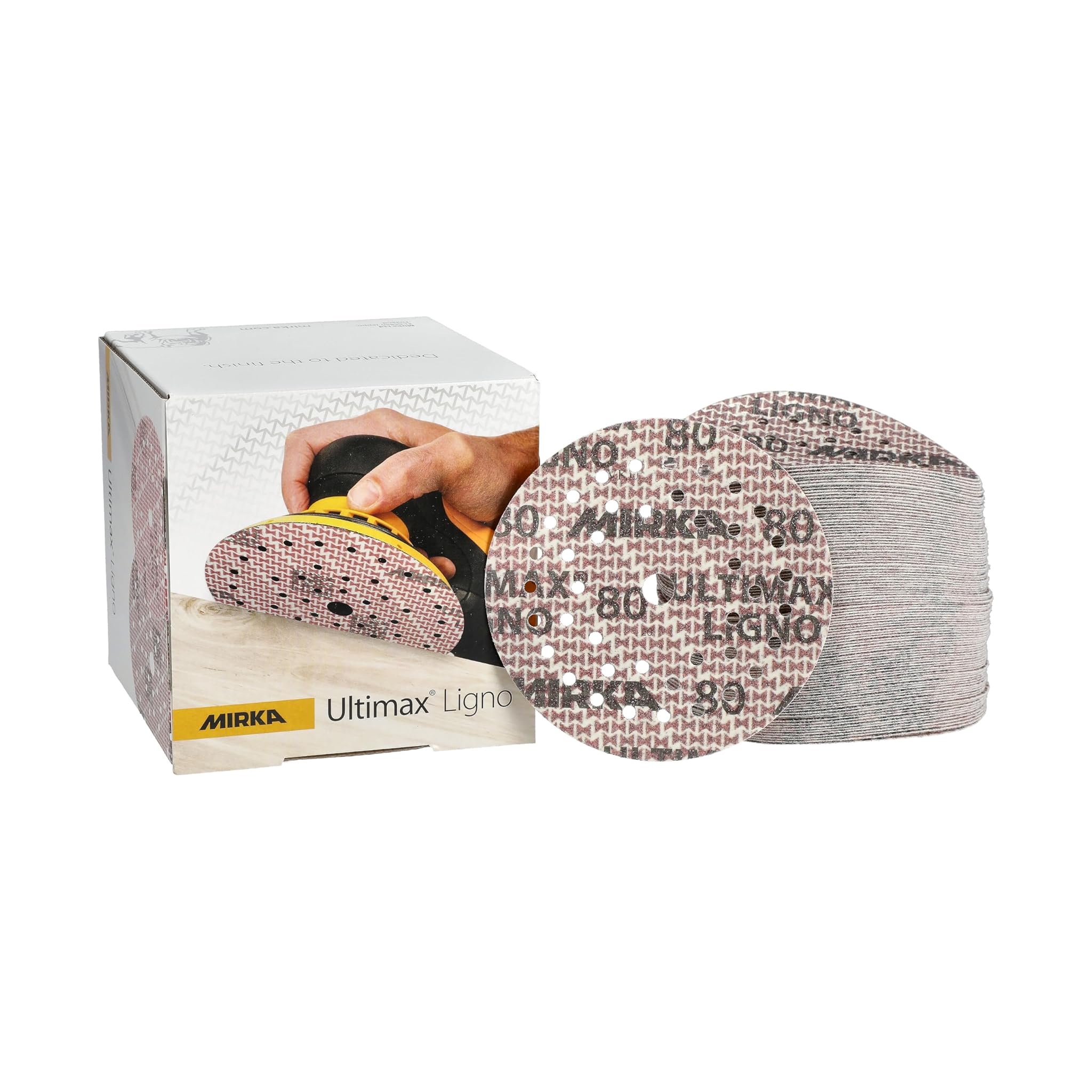 Mirka Ultimax Ligno Dischi Abrasivi Ø 125mm Grana 80