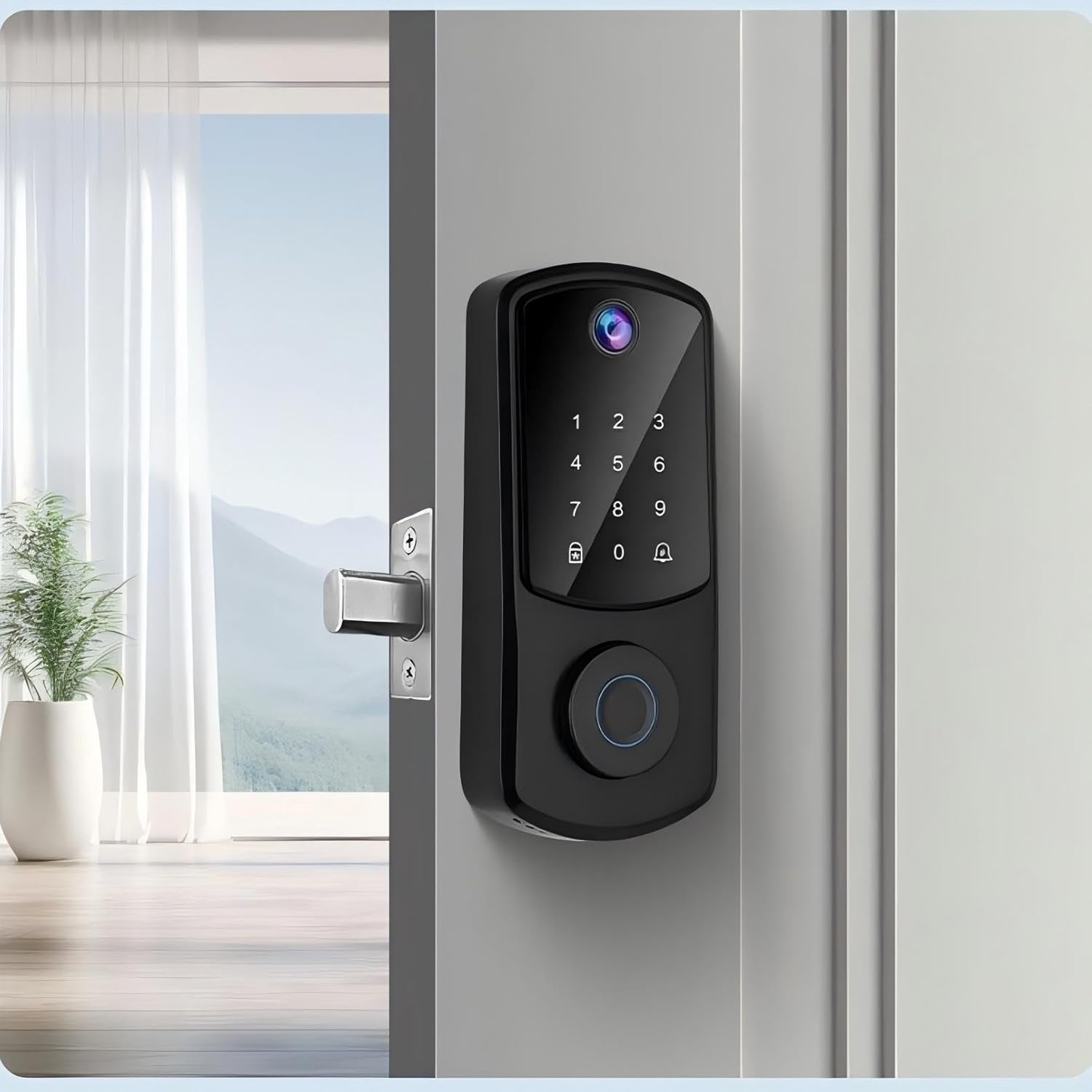 Aloveh Serratura Smart WiFi Impronta Digitale - immagine 7