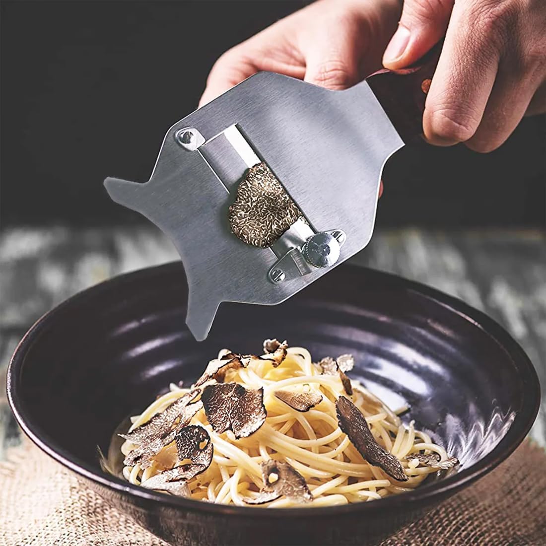 Affetta Tartufo Professionale in Acciaio Inox - immagine 5