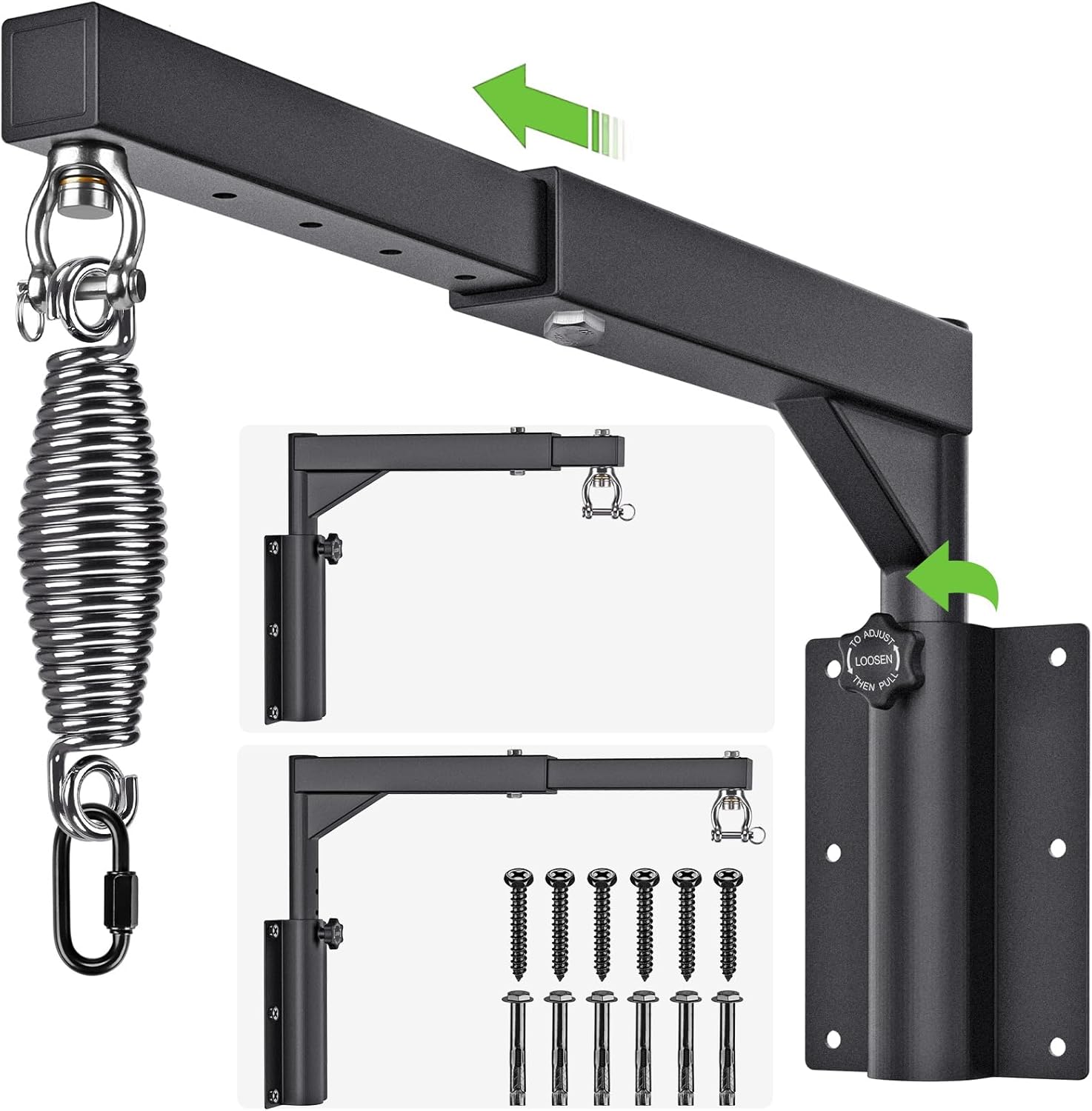 BeneLabel Staffa per Sacco da Boxe da Parete Resistente - immagine 1