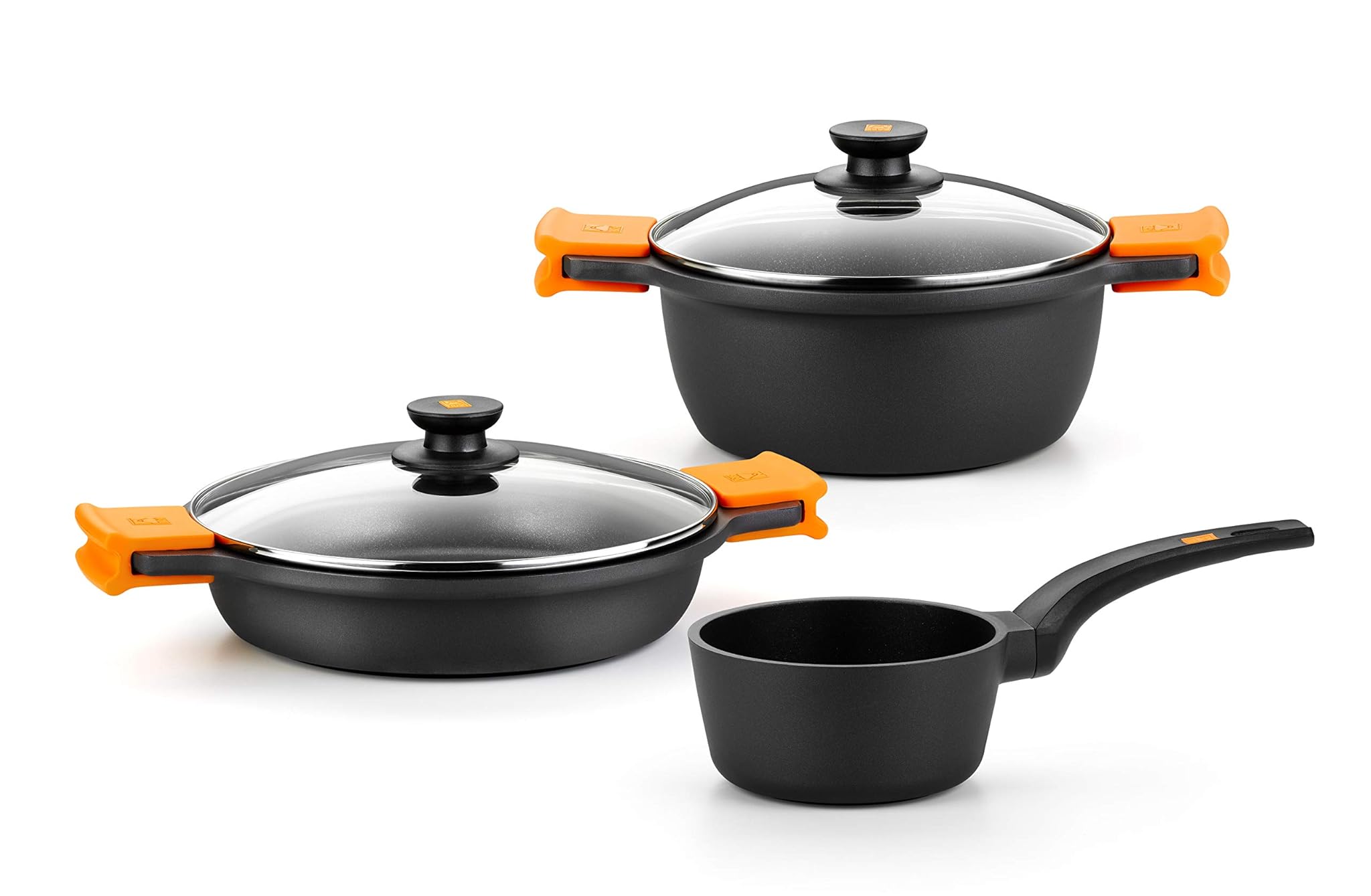 Bra Efficient Batteria da Cucina 3 Pezzi Antiaderente