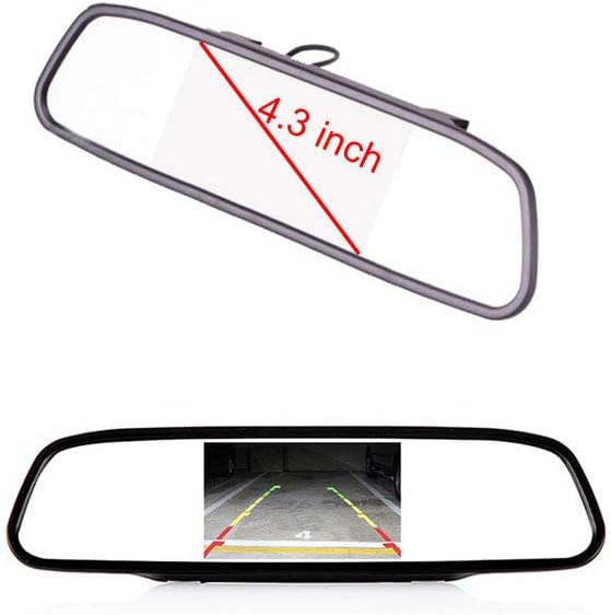Specchio Retrovisore 4.3'' con Telecamera Posteriore 12mm - immagine 7
