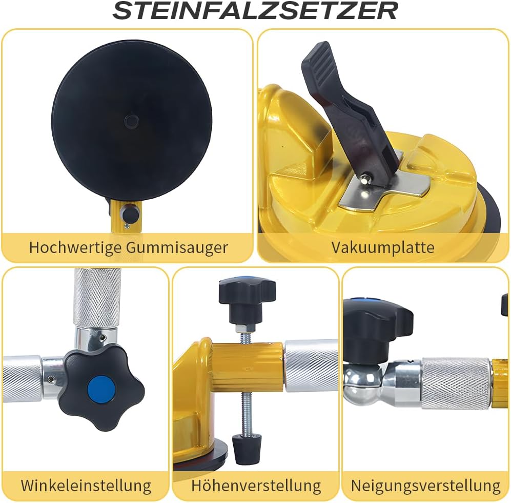 Bausatz Giunzione e Livellamento con Ventose 2 Pezzi - immagine 2