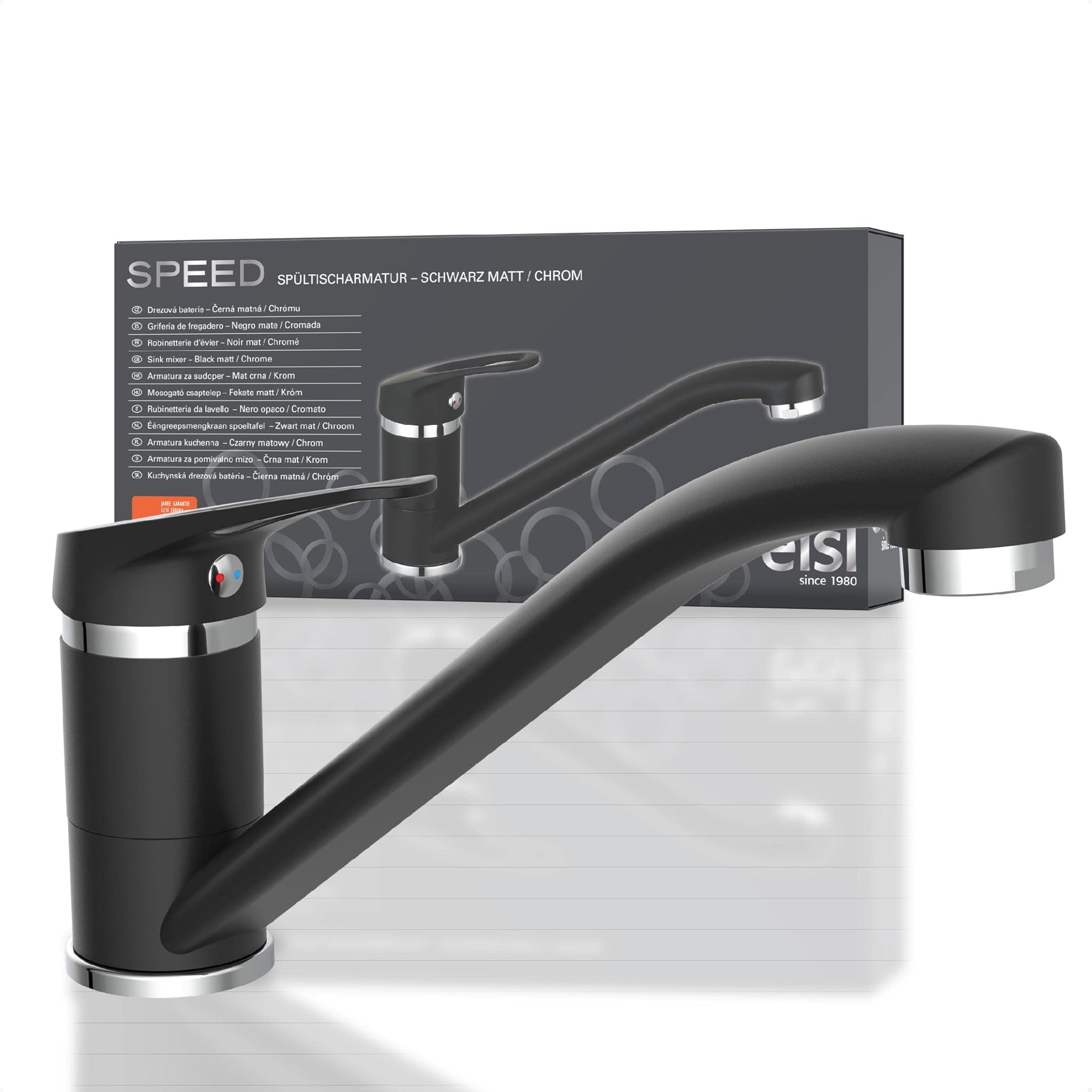 Eisl SPEED NI182SCR-B - Rubinetto Miscelatore Cucina