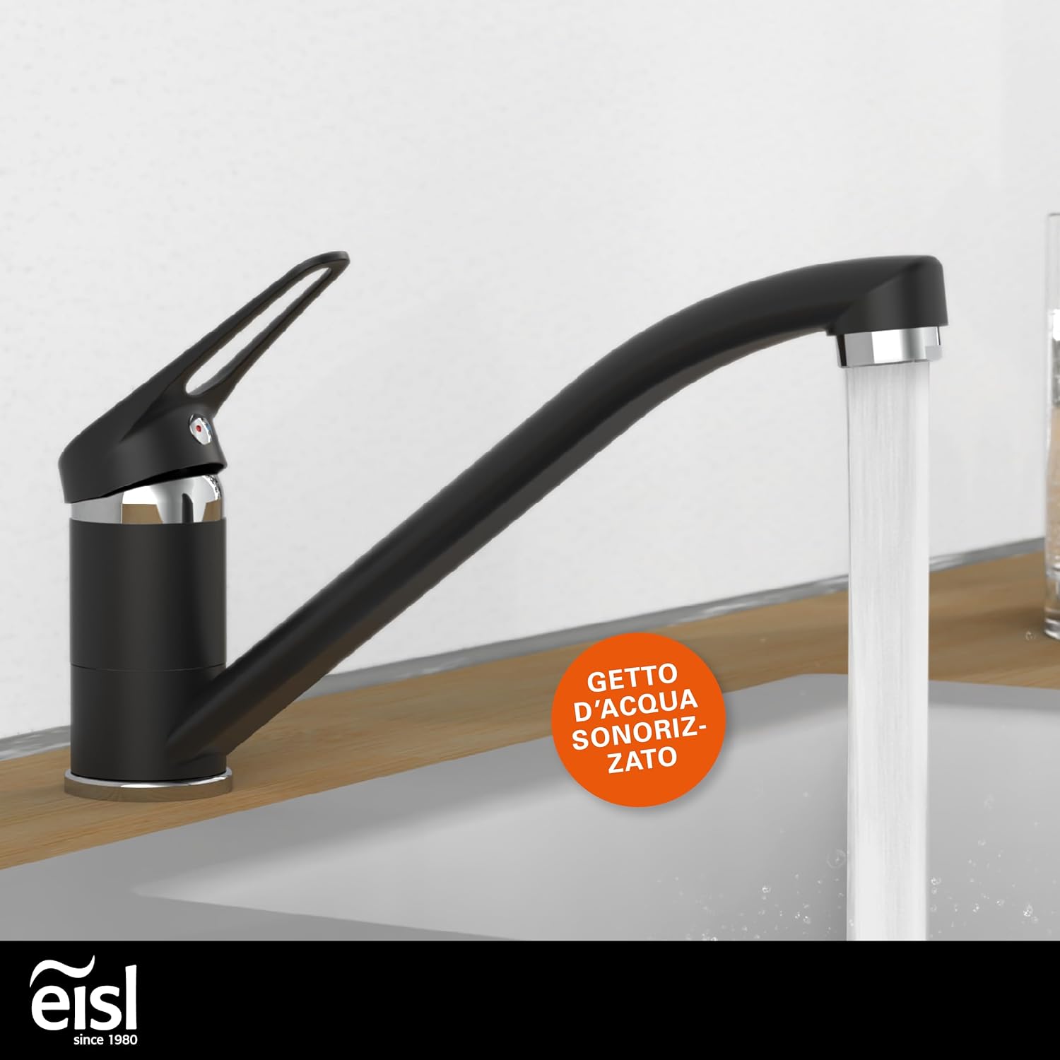 Eisl SPEED NI182SCR-B - Rubinetto Miscelatore Cucina - immagine 2