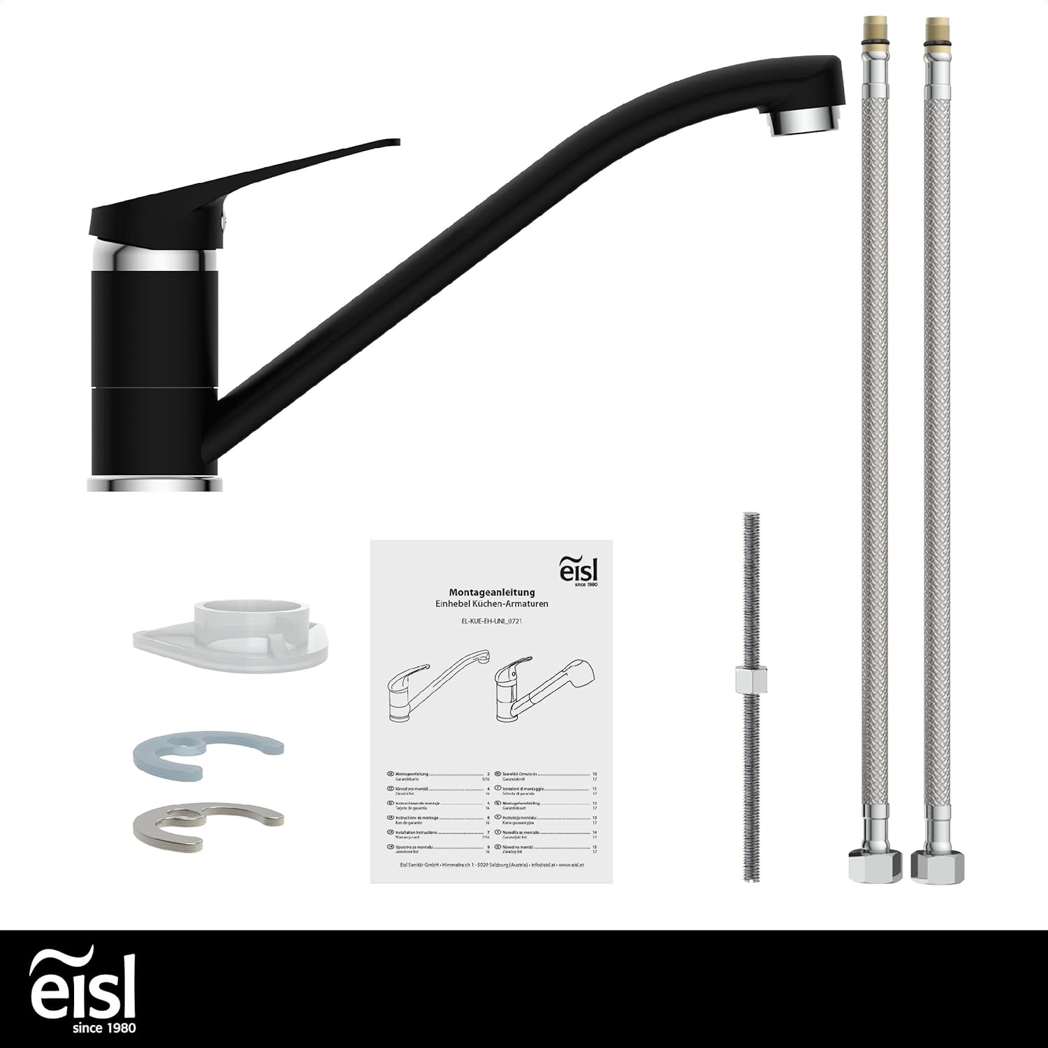 Eisl SPEED NI182SCR-B - Rubinetto Miscelatore Cucina - immagine 7