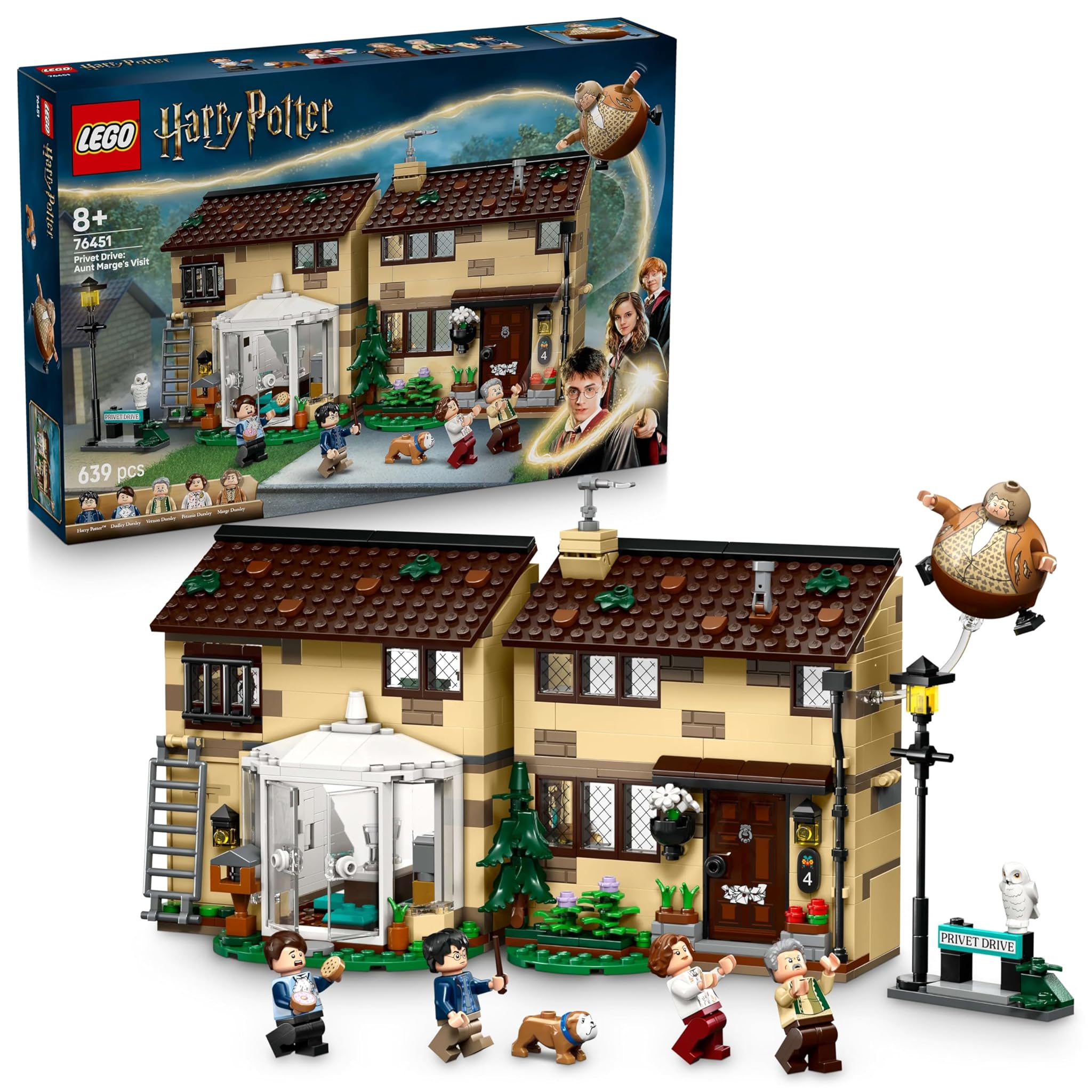 Lego Harry Potter Privet Drive: la Visita di zia Marge