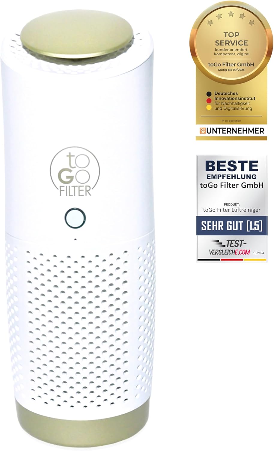 toGo Filter Mini Purificatore d'Aria Portatile