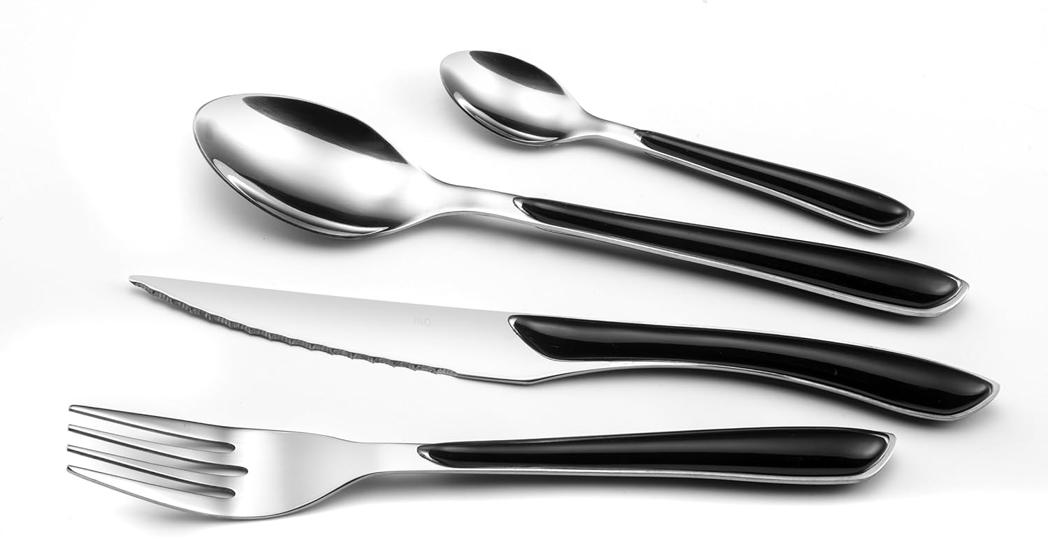 Amefa Servizio Posate Eclat 32 Pezzi, Nero - immagine 2