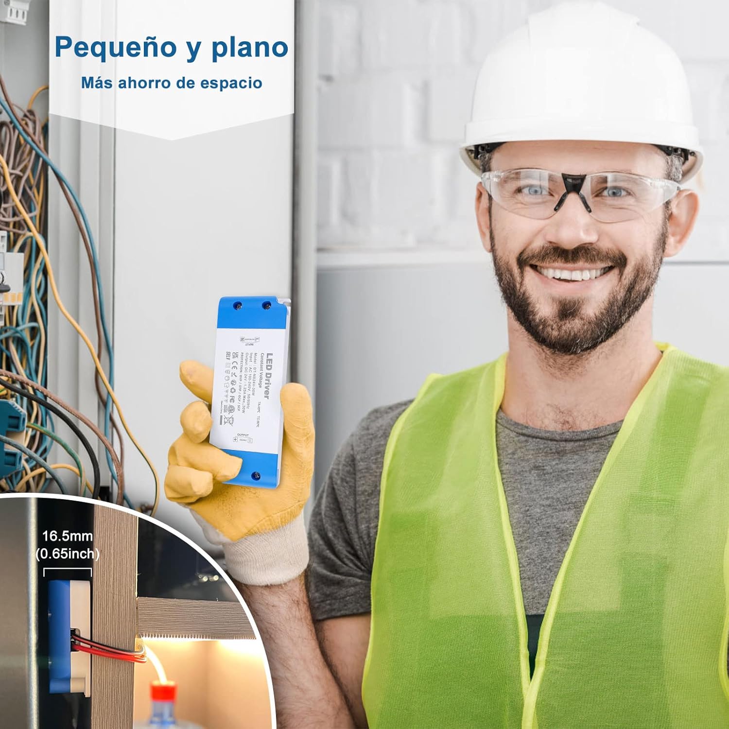 Varicart Trasformatore LED 24V 30W Ultra Sottile - immagine 4