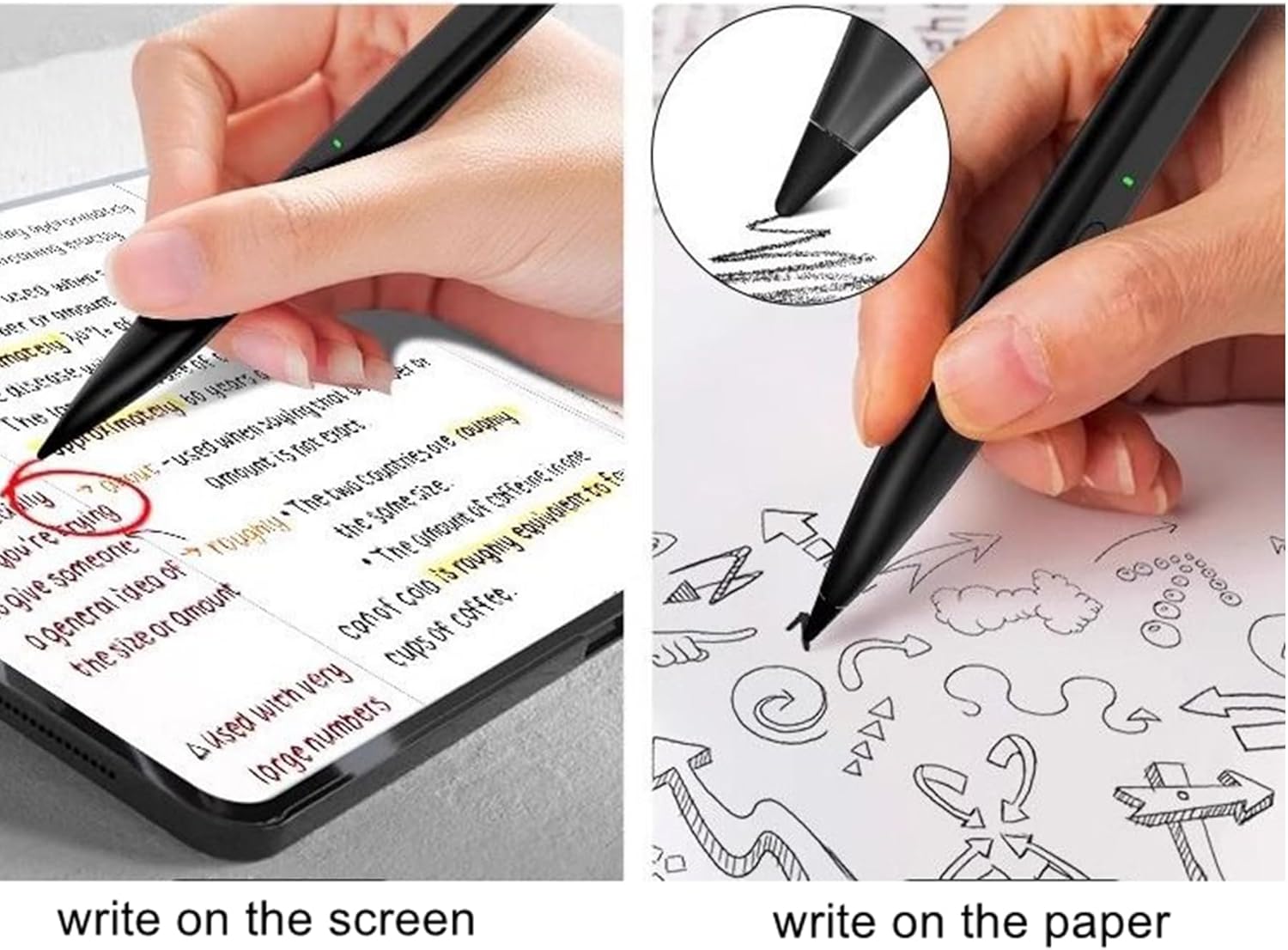 Penna Attiva Nera per Surface Slim Pen 2 e 1 - immagine 2