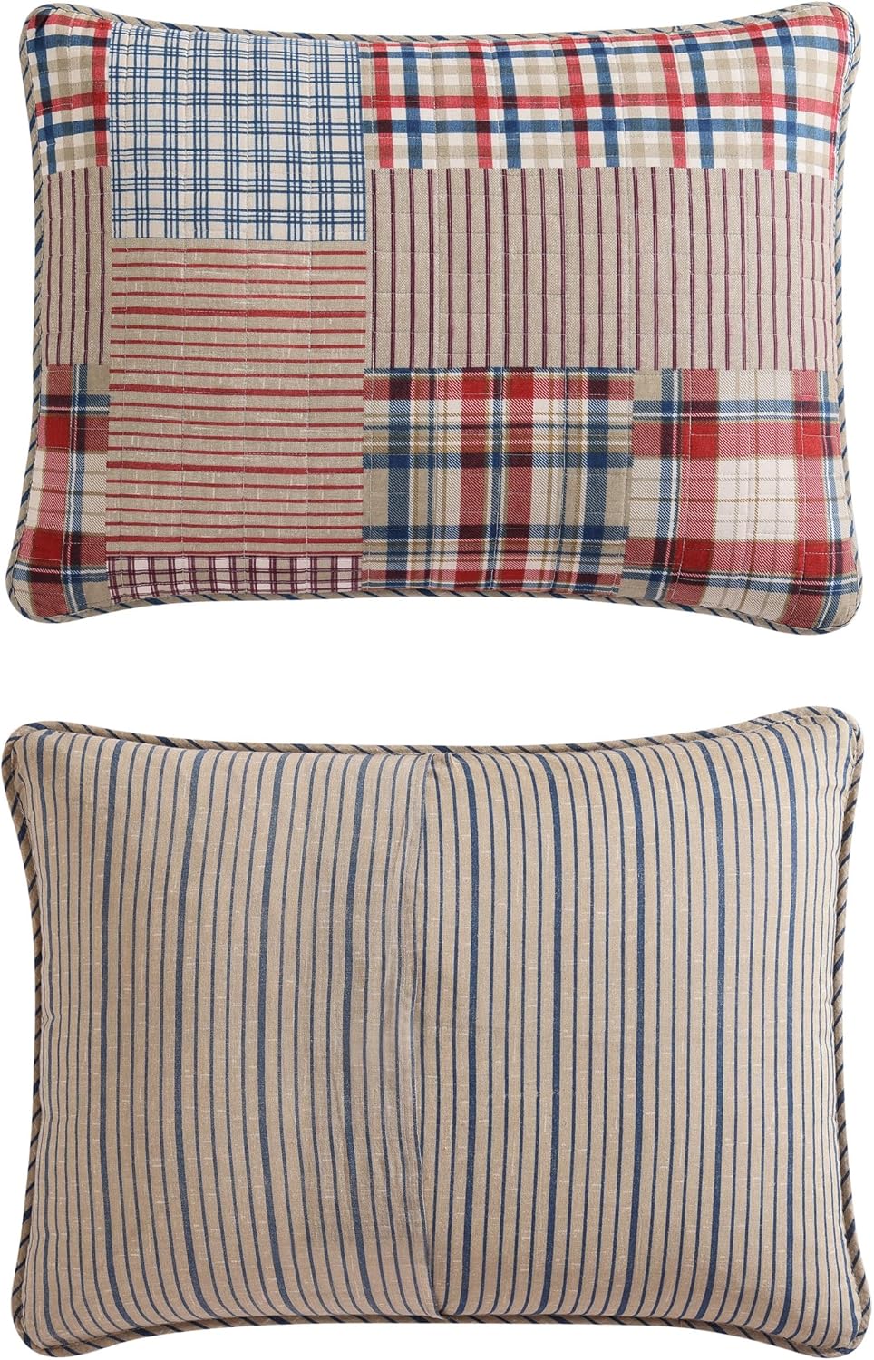 Eddie Bauer Set copripiumino king size in cotone reversibile - immagine 4