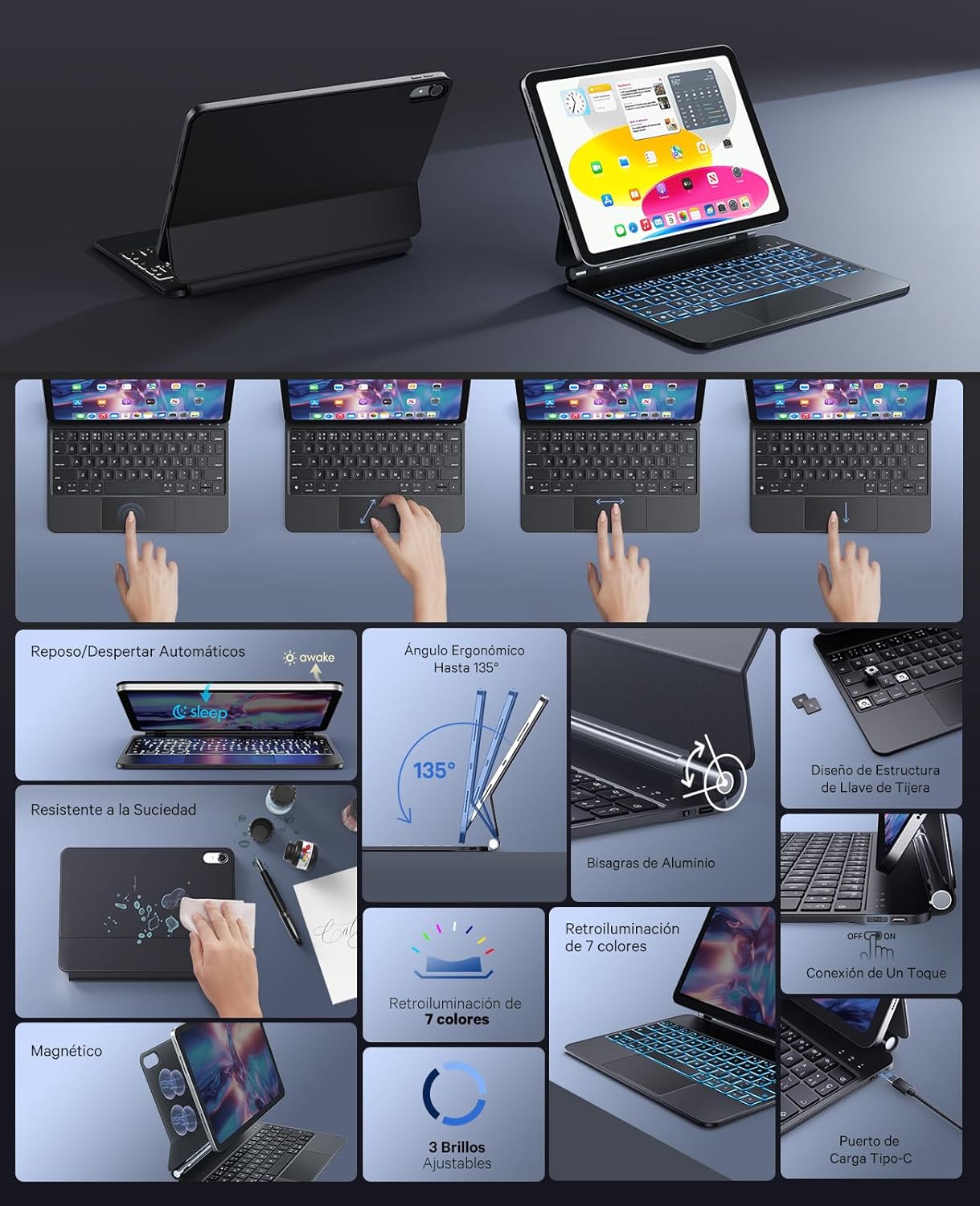 Earto Magic Style Tastiera per 10/11 Generazione - immagine 3