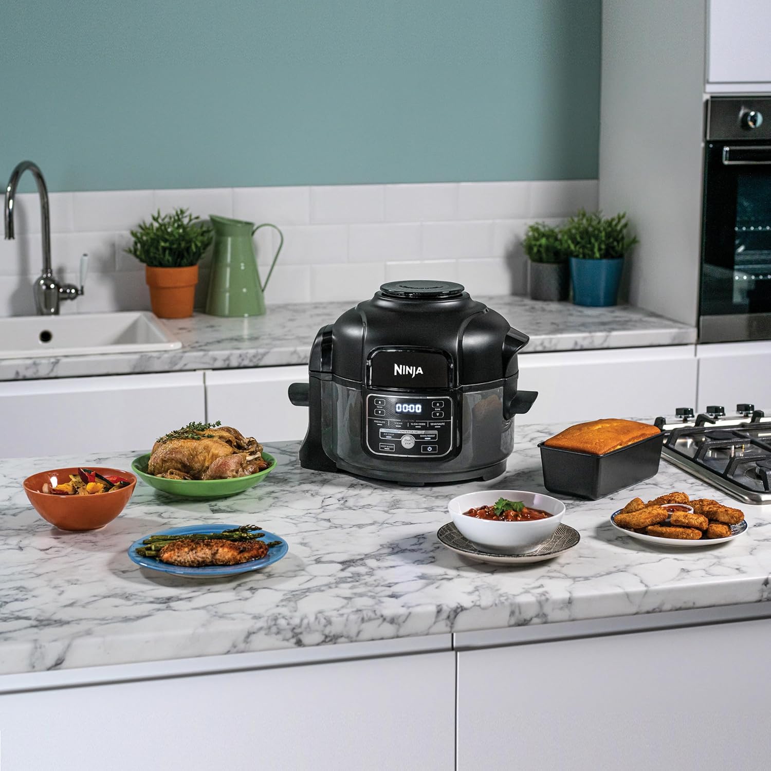 Ninja Foodi MINI Multicooker 6-in-1, 4,7L, Grigio/Nero - immagine 3