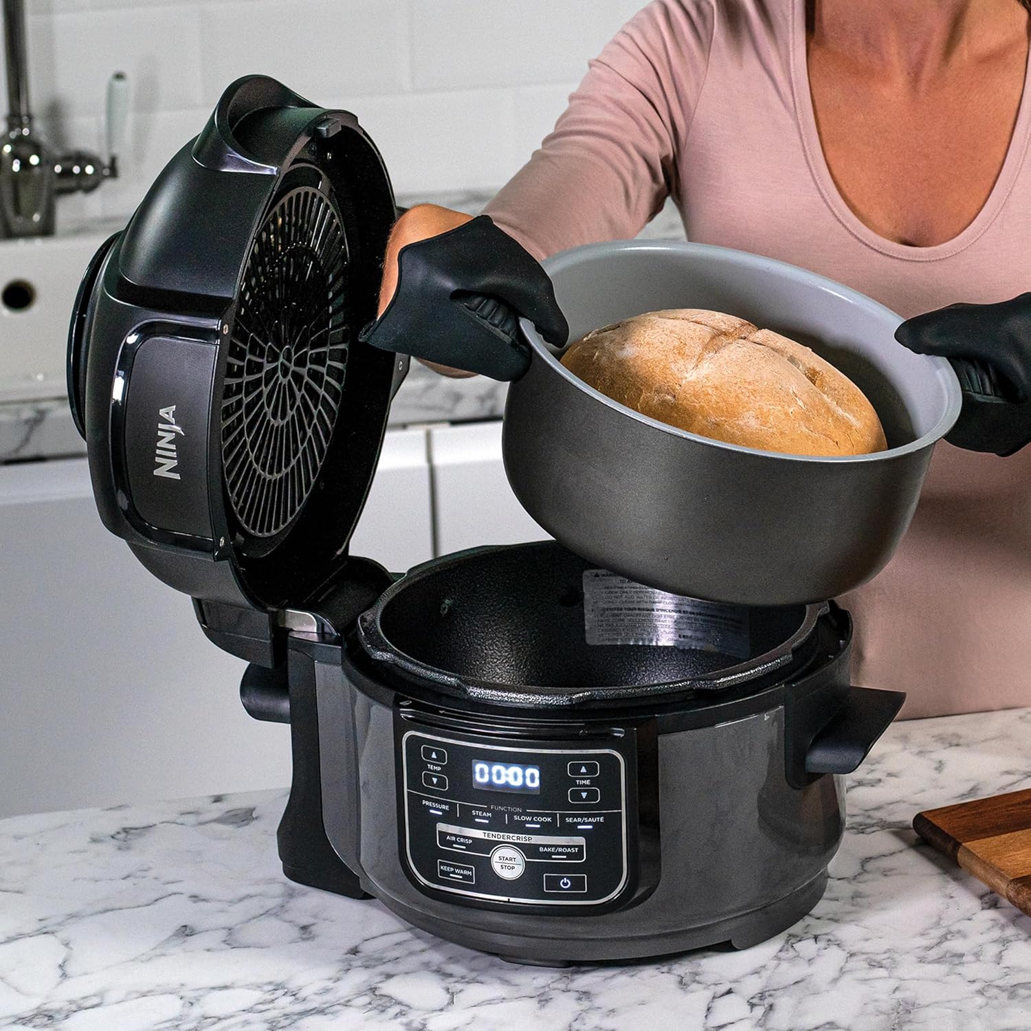 Ninja Foodi MINI Multicooker 6-in-1, 4,7L, Grigio/Nero - immagine 6