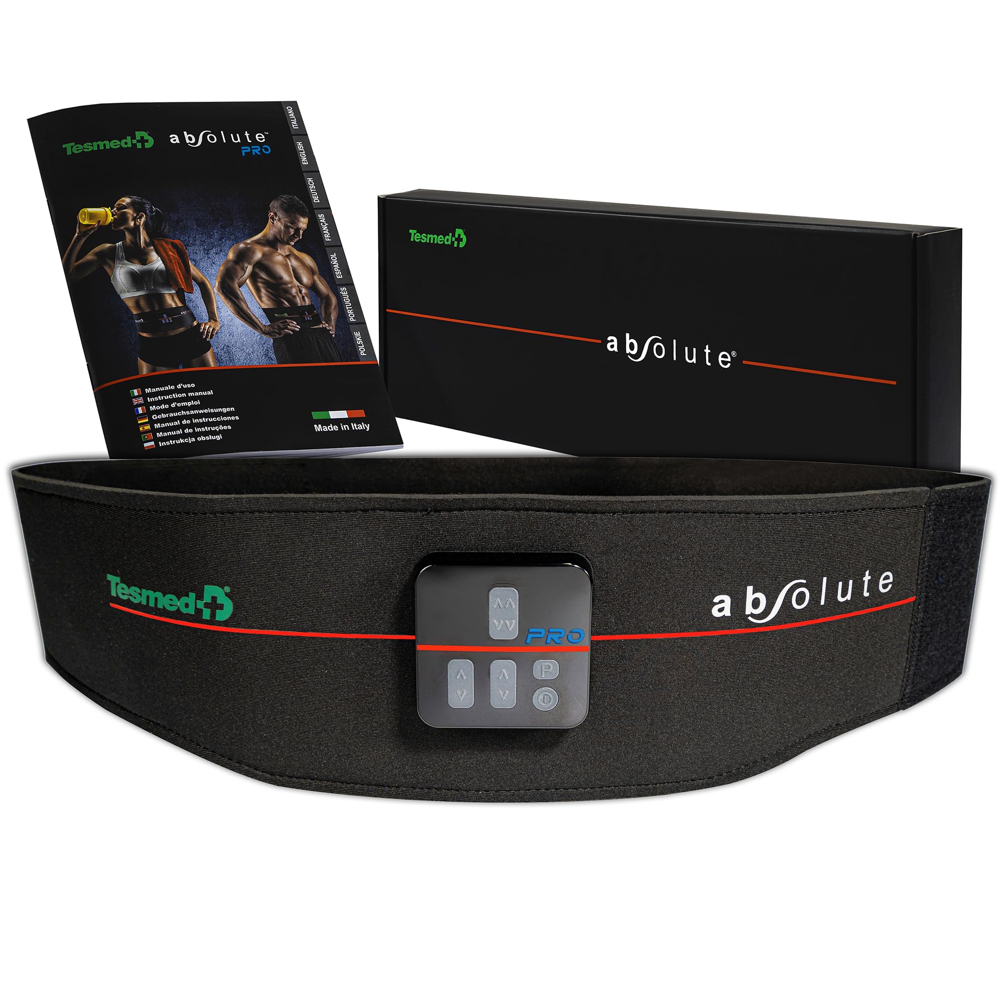 TESMED Absolute - Cintura Elettrostimolazione Addominali
