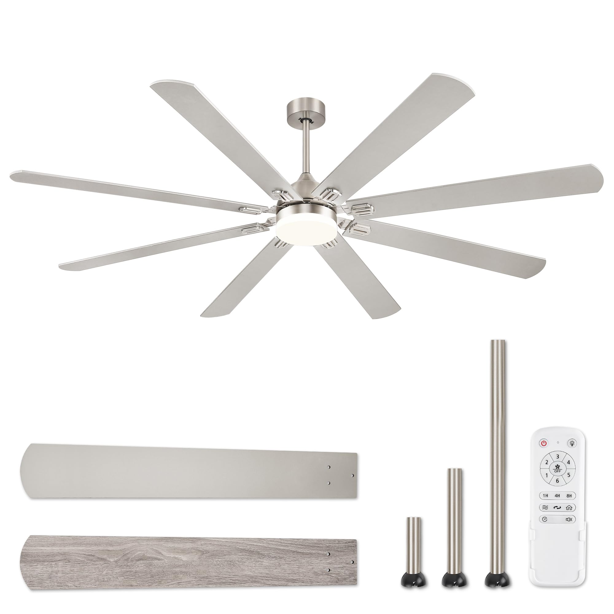 ZMISHIBO Ventilatori da soffitto ⌀203 cm