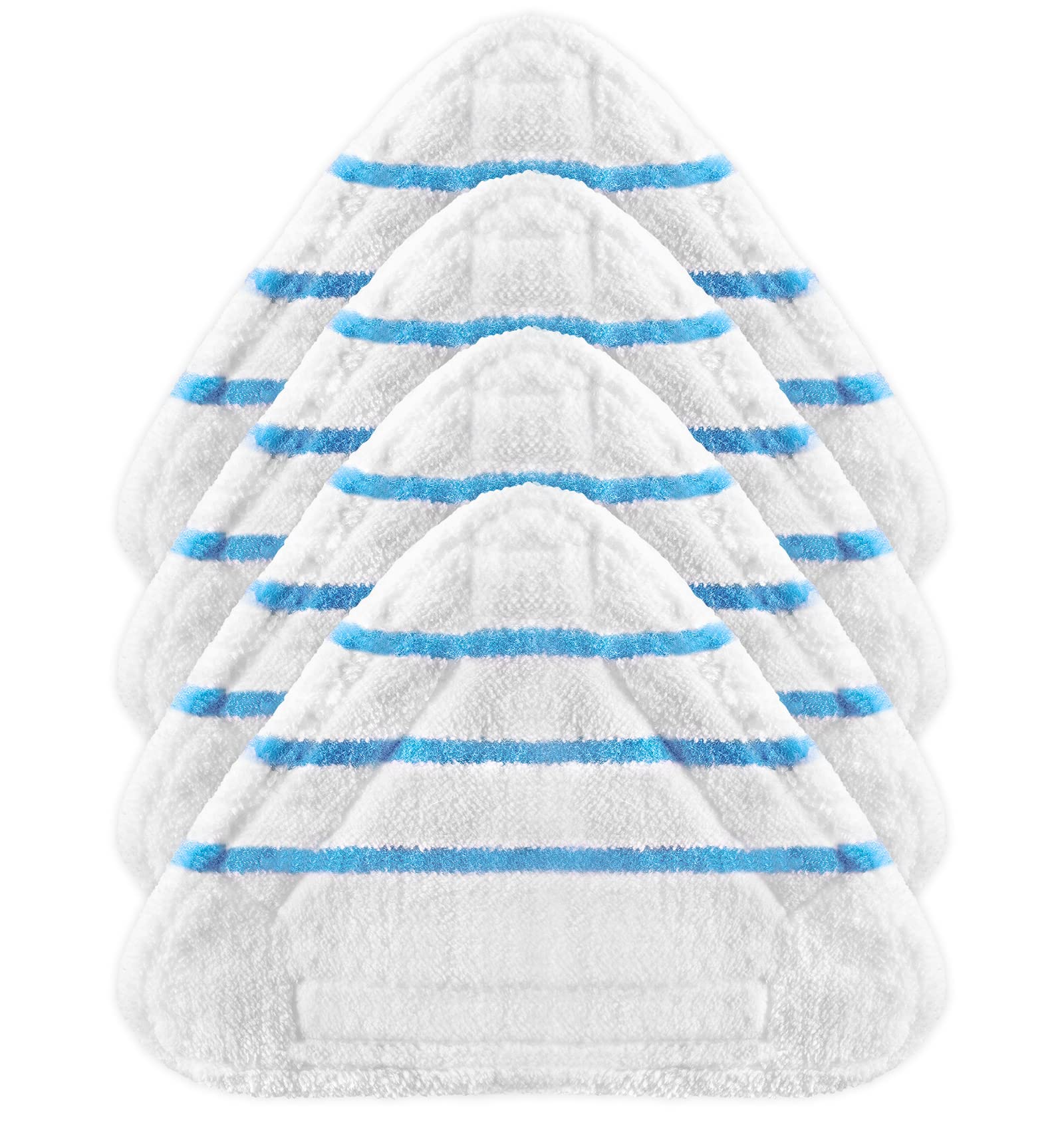 4 Panni Ricambio Universale per Scopa a Vapore Triangolare