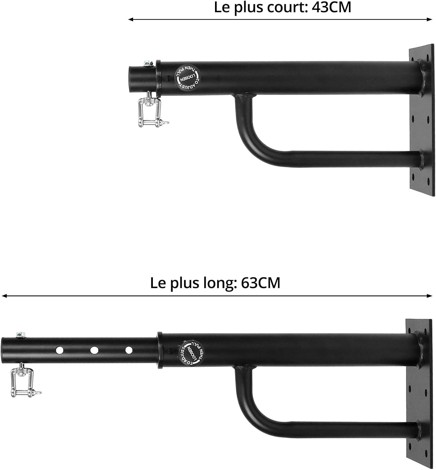 QWORK® Supporto Sacco da Boxe in Acciaio Massiccio - immagine 2