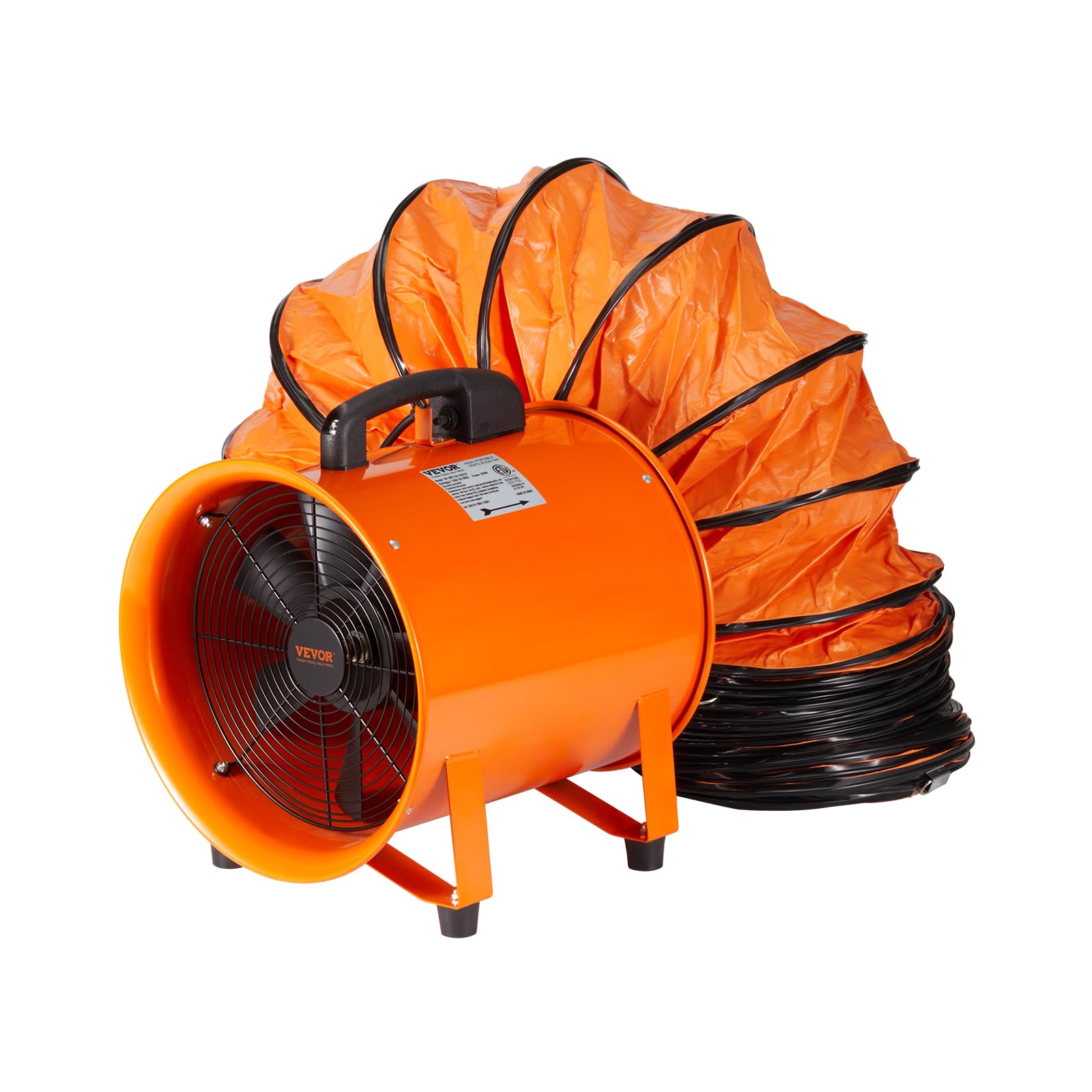 Vevor Ventilatore di Scarico Industriale 255W