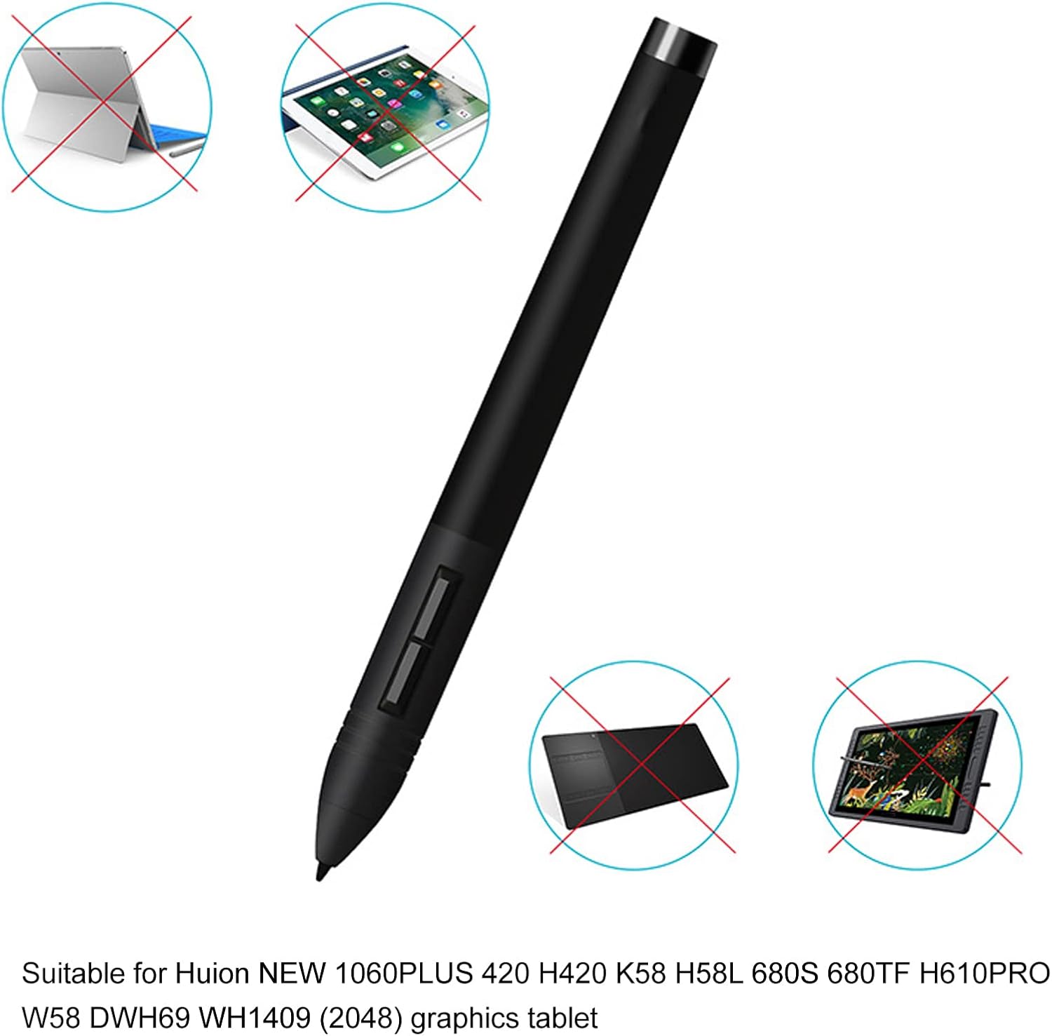 PEN80D Tablet Stylus per Tablet Grafico - immagine 6