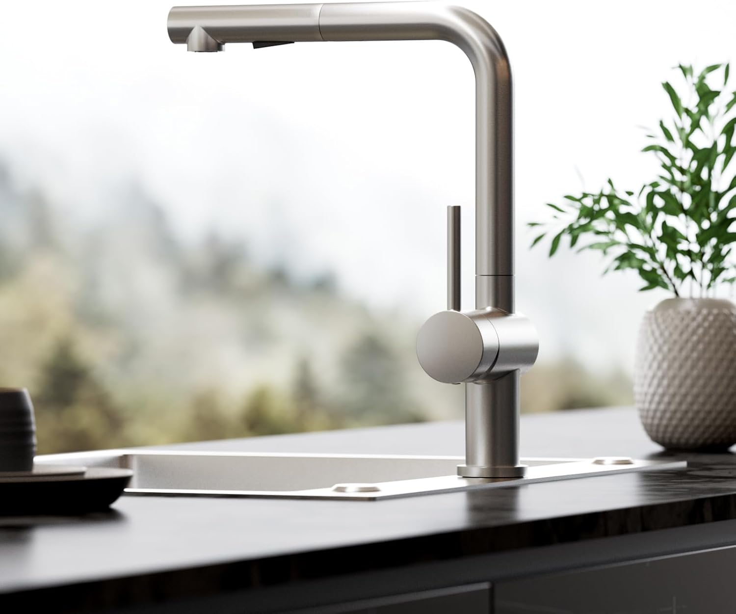 Cecipa Rubinetto Lavello Cucina Miscelatore Estraibile - immagine 2