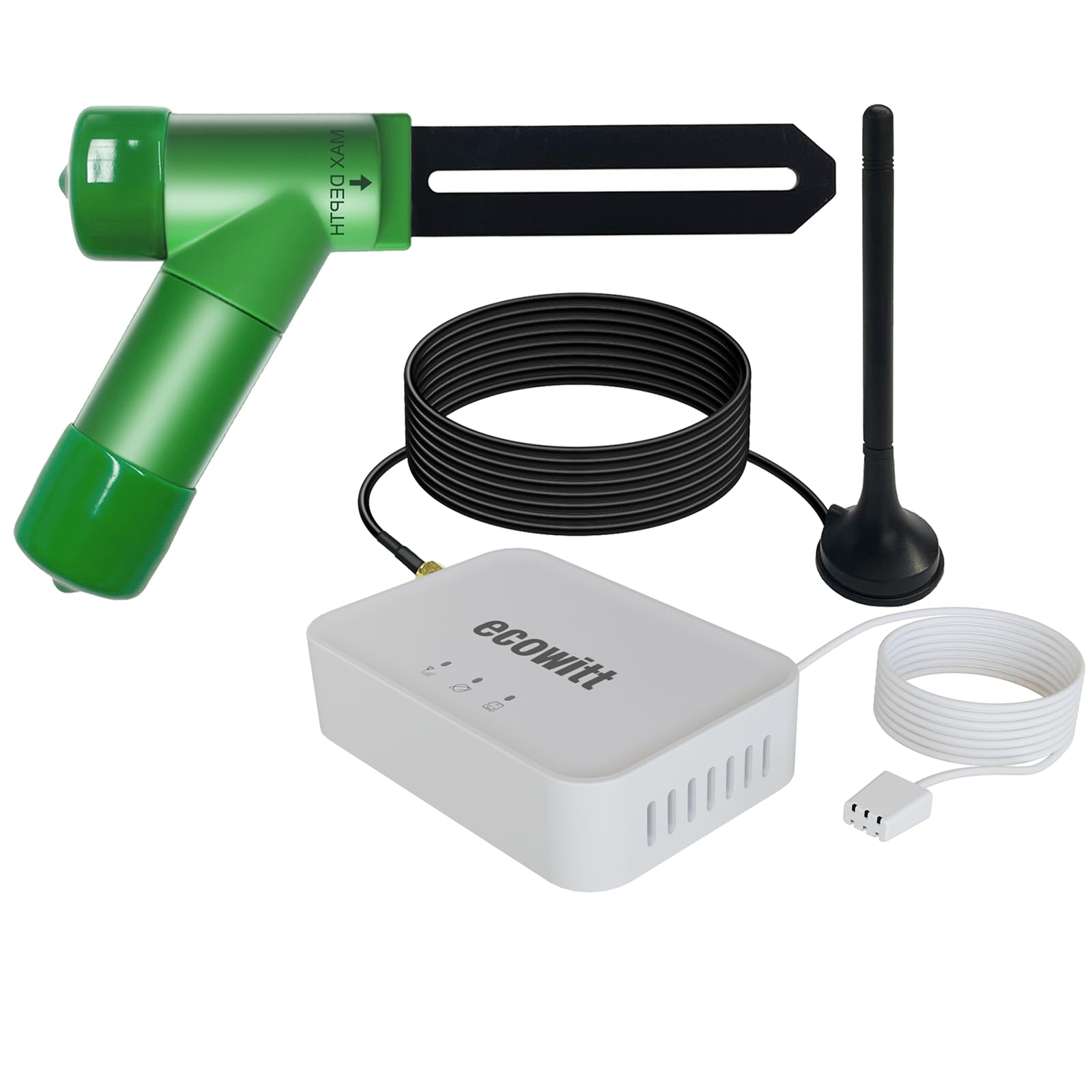 Ecowitt GW3015 Sensore Umidità Suolo WH51 + Gateway GW3010