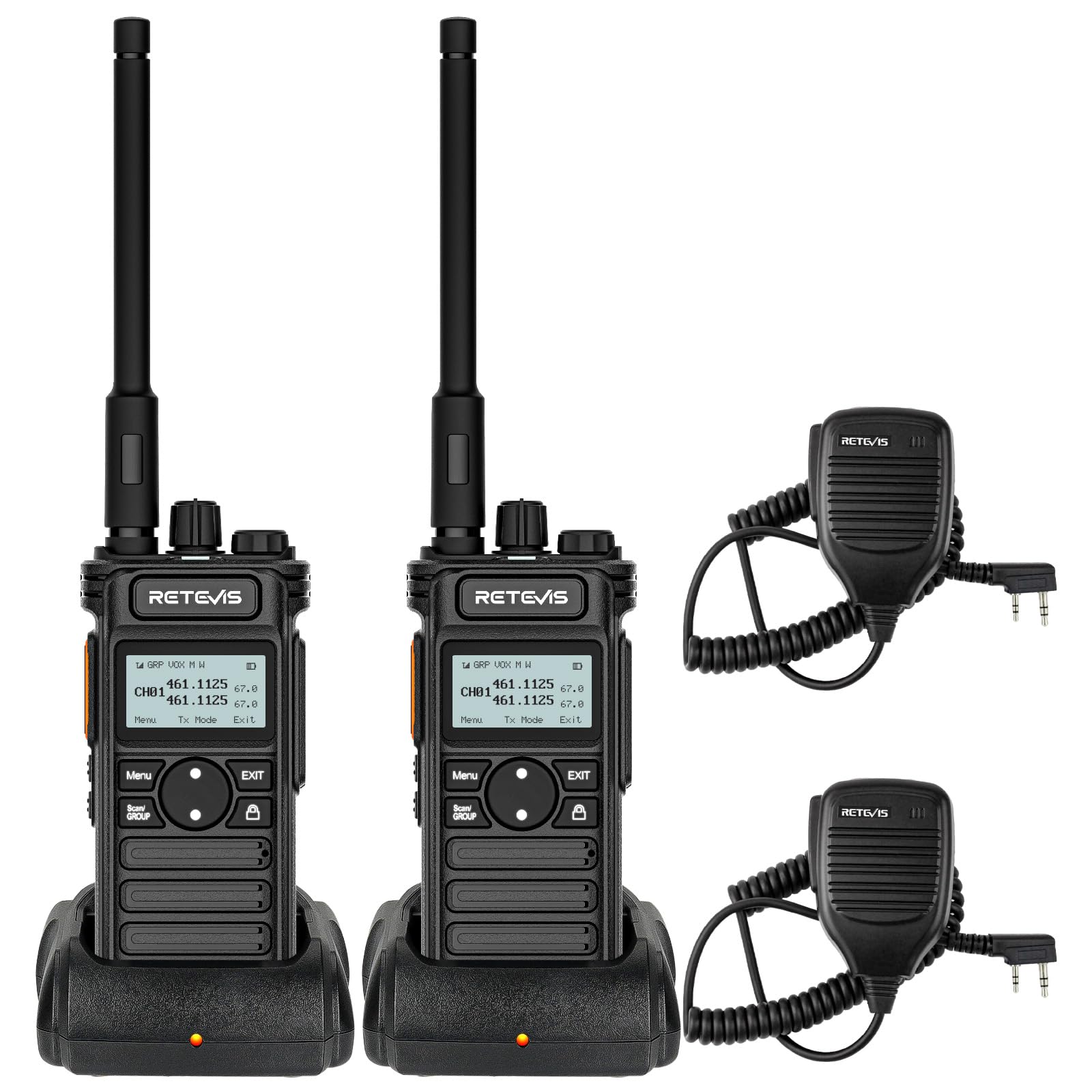 Retevis RT86S Walkie Talkie a Lungo Raggio (2 Pezzi)