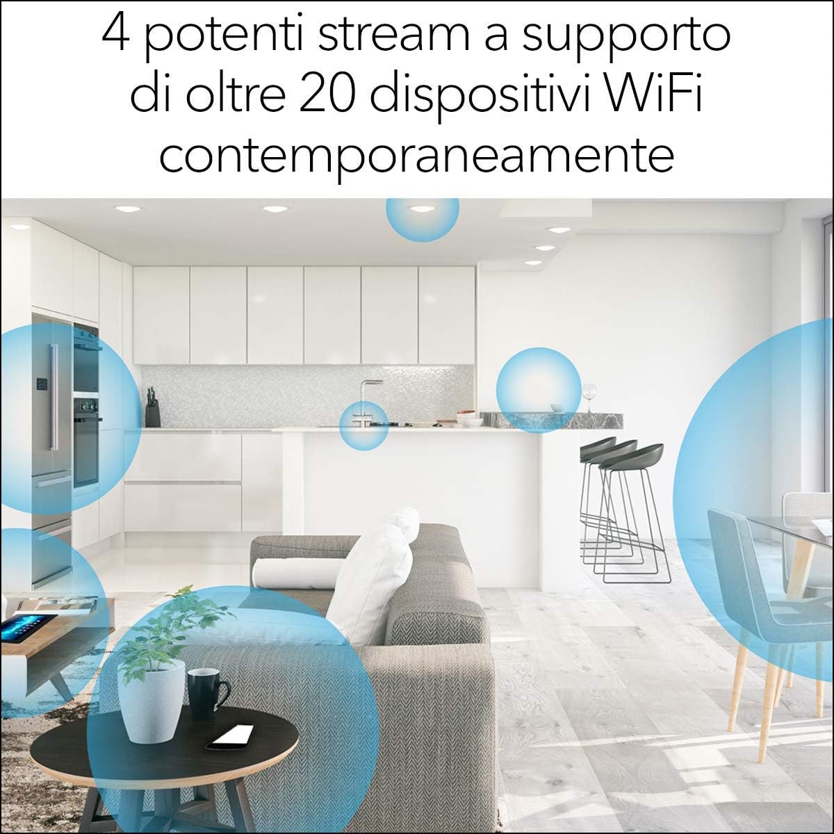 Netgear Ripetitore WiFi 6 (EAX15) Dual-Band - immagine 4