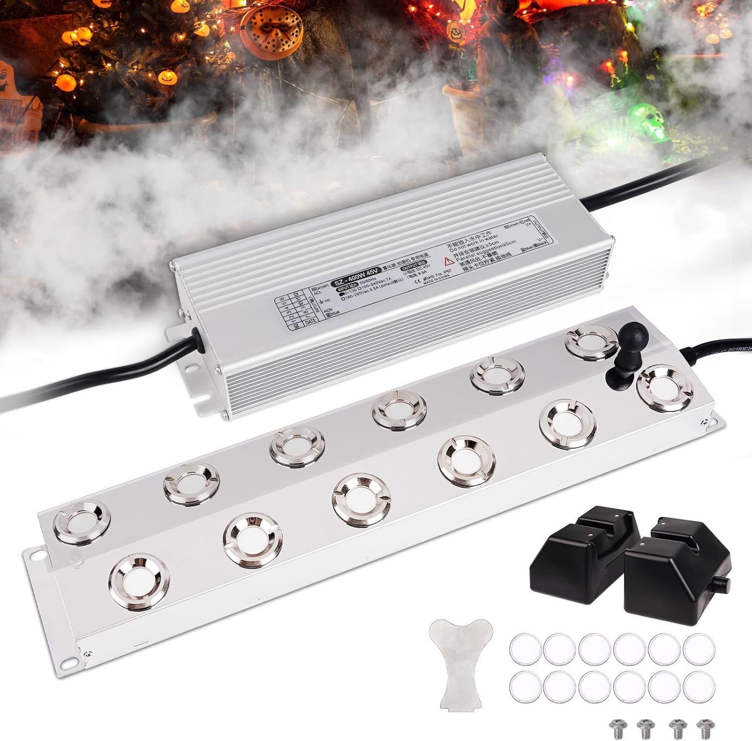 Mualrous Fendinebbia 12 Teste Ultrasoniche 8.4L/H