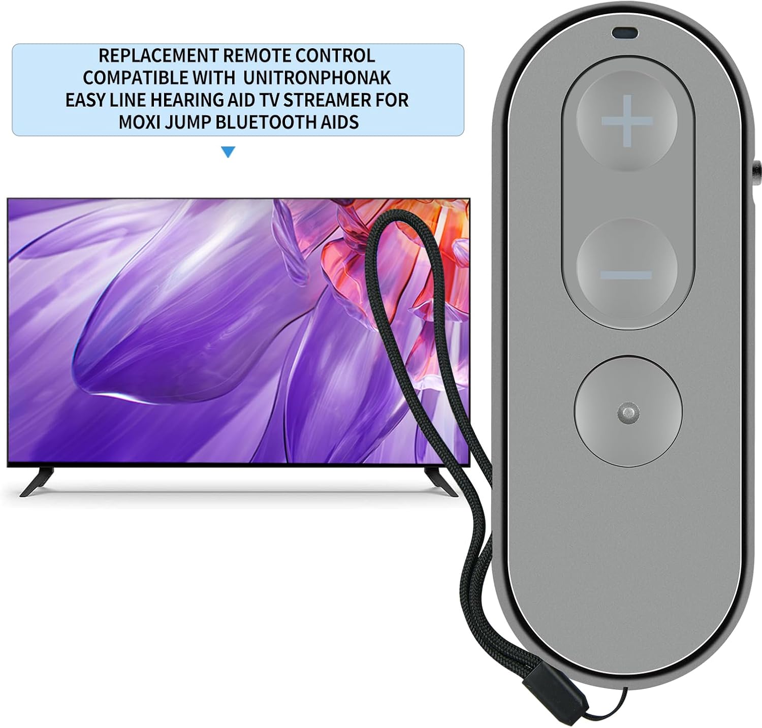 Telecomando Ricambio Bluetooth per Unitron TV Connecter - immagine 4