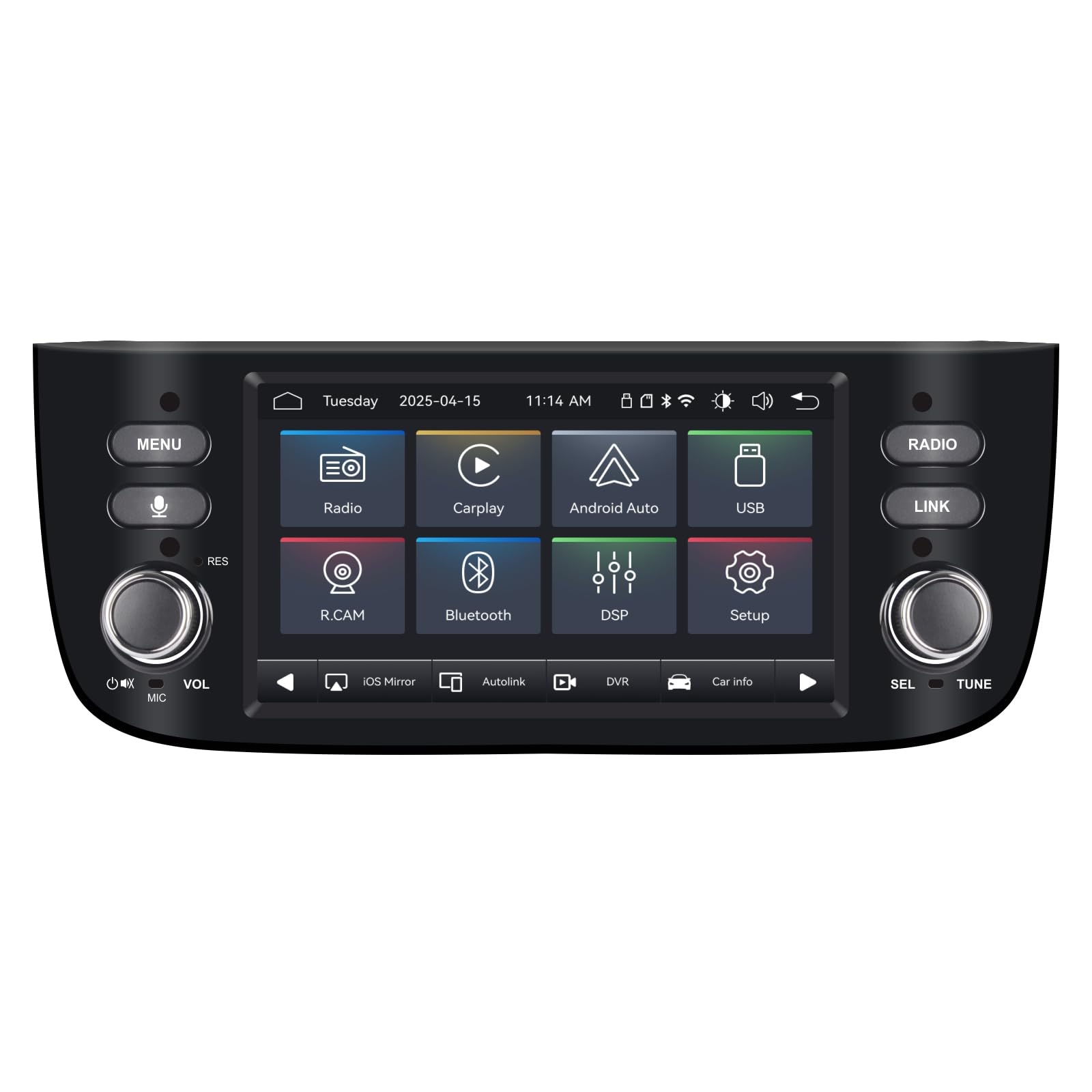 Autoradio Linux per Fiat Punto 10-16/Linea 12-15