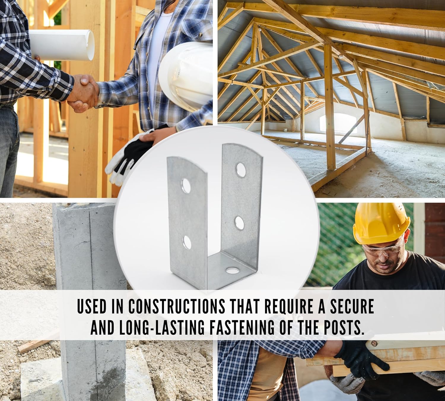 Doja Barcelona - Supporto a U per Pali 8 Pezzi - immagine 6