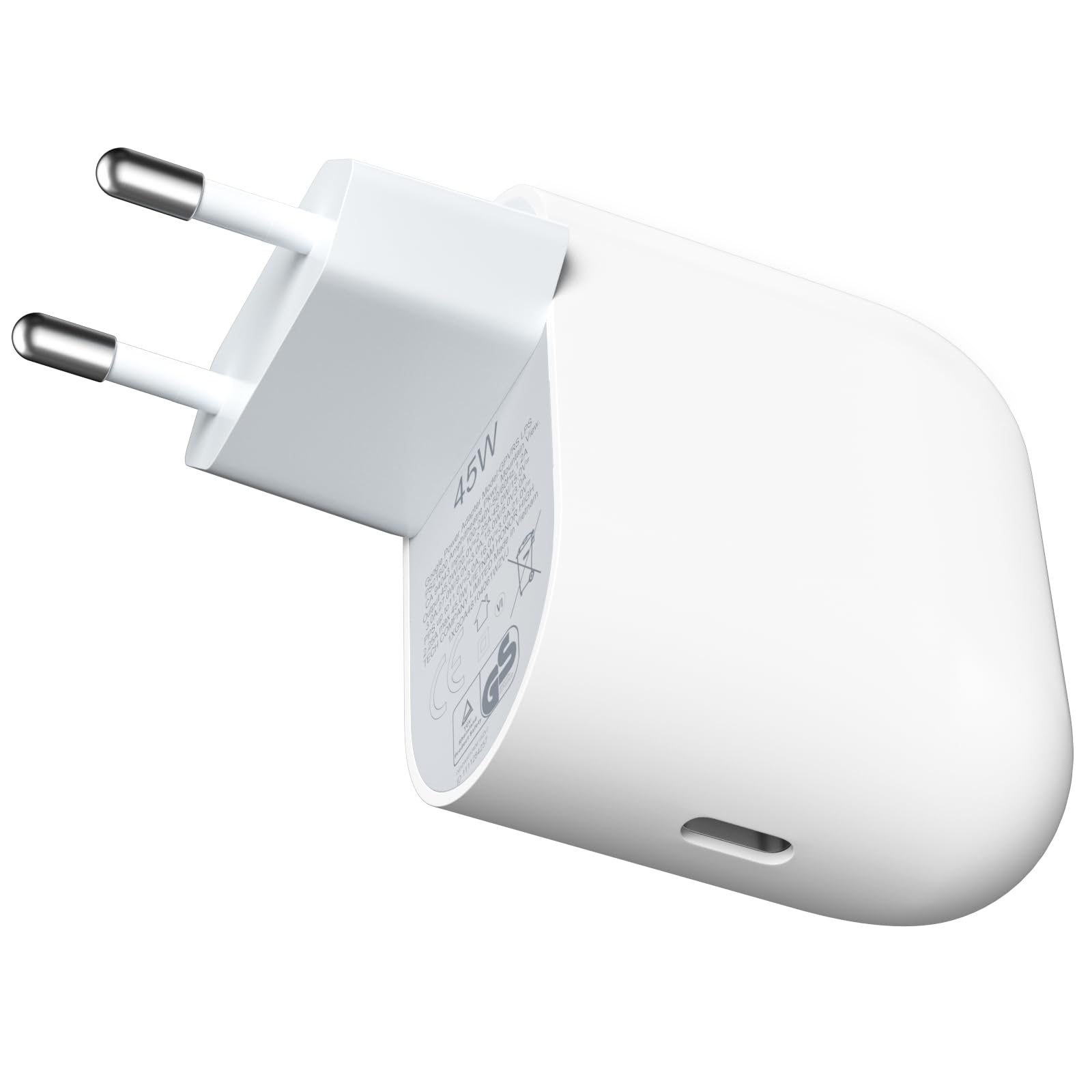 45W Caricatore USB C per Google Pixel 10 Pro XL 9a 8a 8Pro 7a 7Pro 6a,Presa USB C Alimentatore PD 3.0 Caricatore Veloce per iPhone 16e 17Pro Max 16 15 per Samsung A16 A56 A17 A36 S25 edge Ultra S24