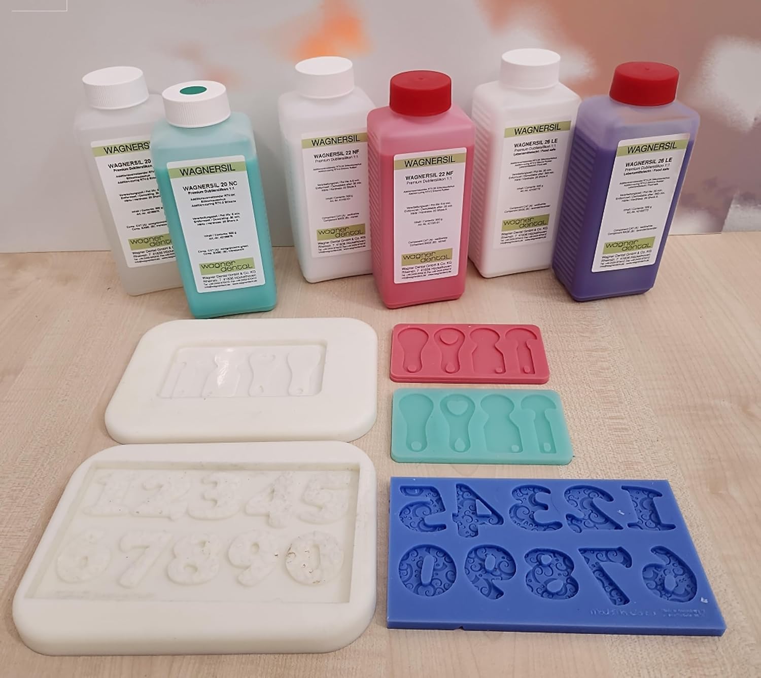 Silicone Duplicatore 21 NO (2 kg) per Stampi - immagine 3