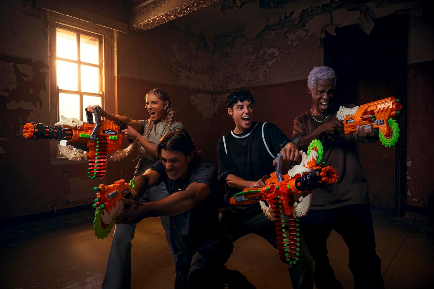 XShot Insanity HorrorFire Dread Hammer ZURU 48 Dardi - immagine 6