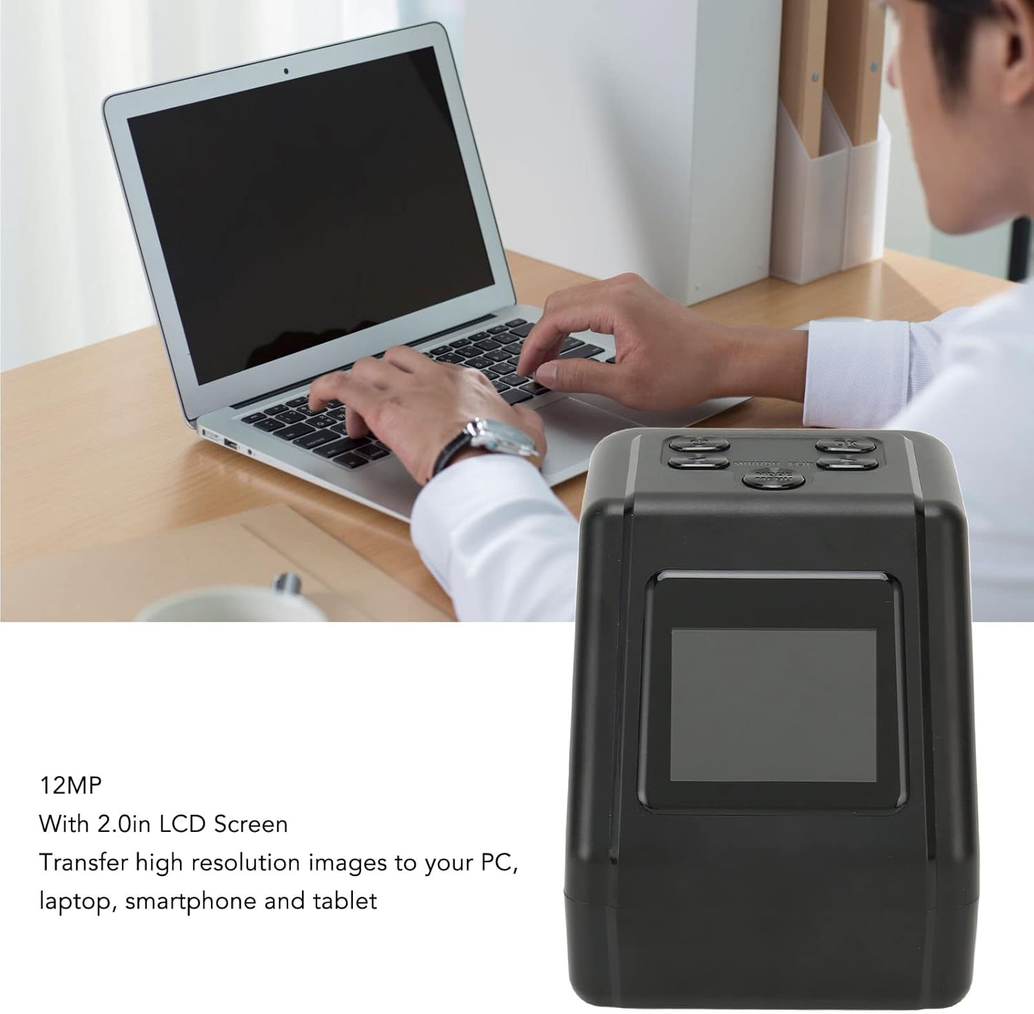 Vikye Scanner per Pellicole e Diapositive 12 MP - immagine 4