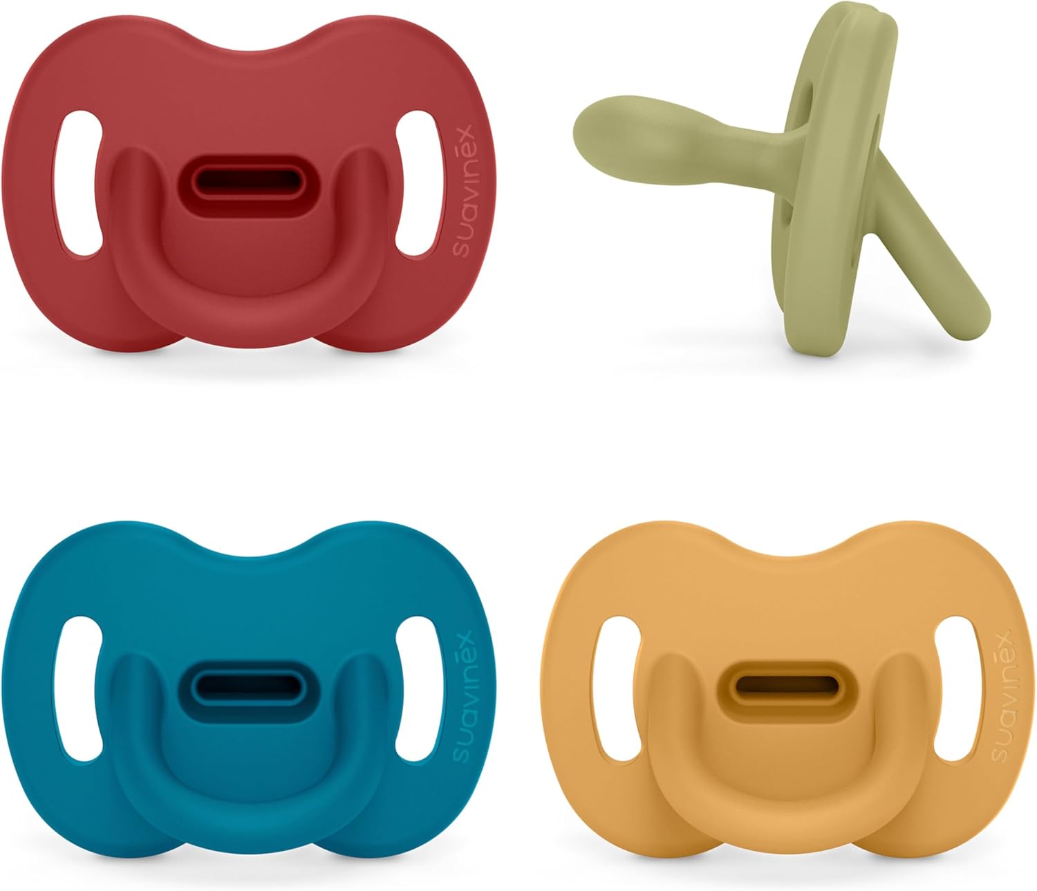 Suavinex - 4 Ciucci Tutti in Silicone 6/18 Mesi - immagine 1