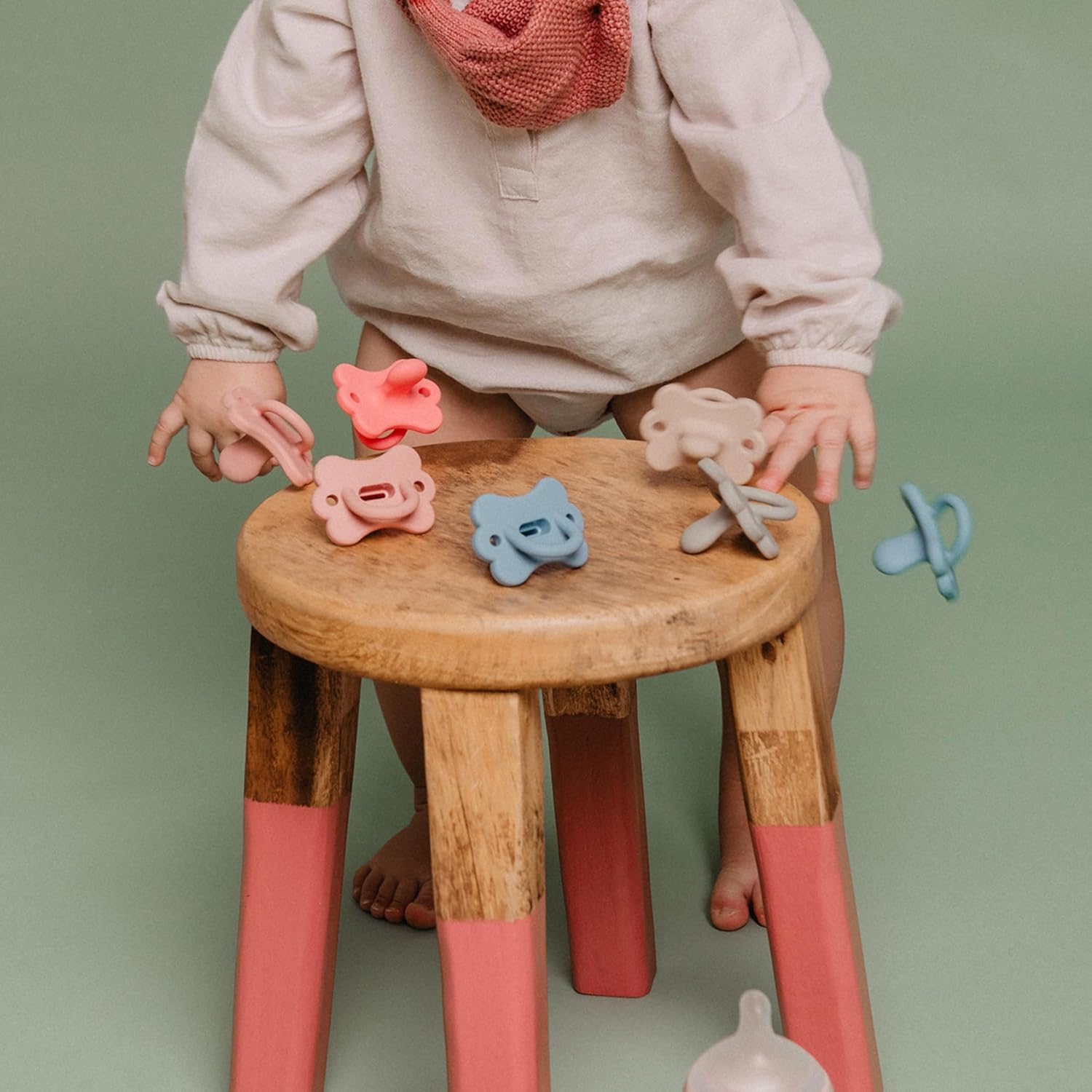 Suavinex - 4 Ciucci Tutti in Silicone 6/18 Mesi - immagine 4