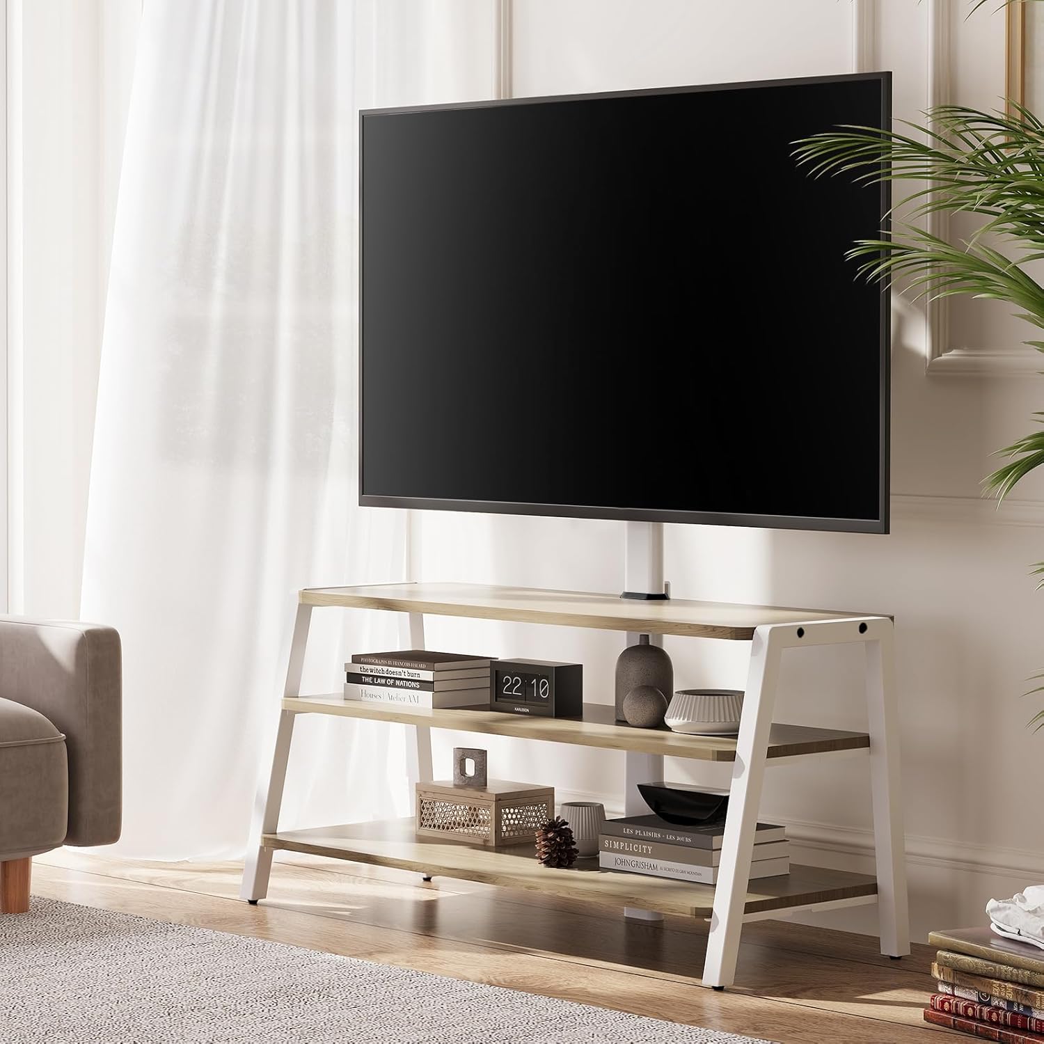 Fitueyes Mobile TV con Supporto Regolabile per TV 37-70" - immagine 2